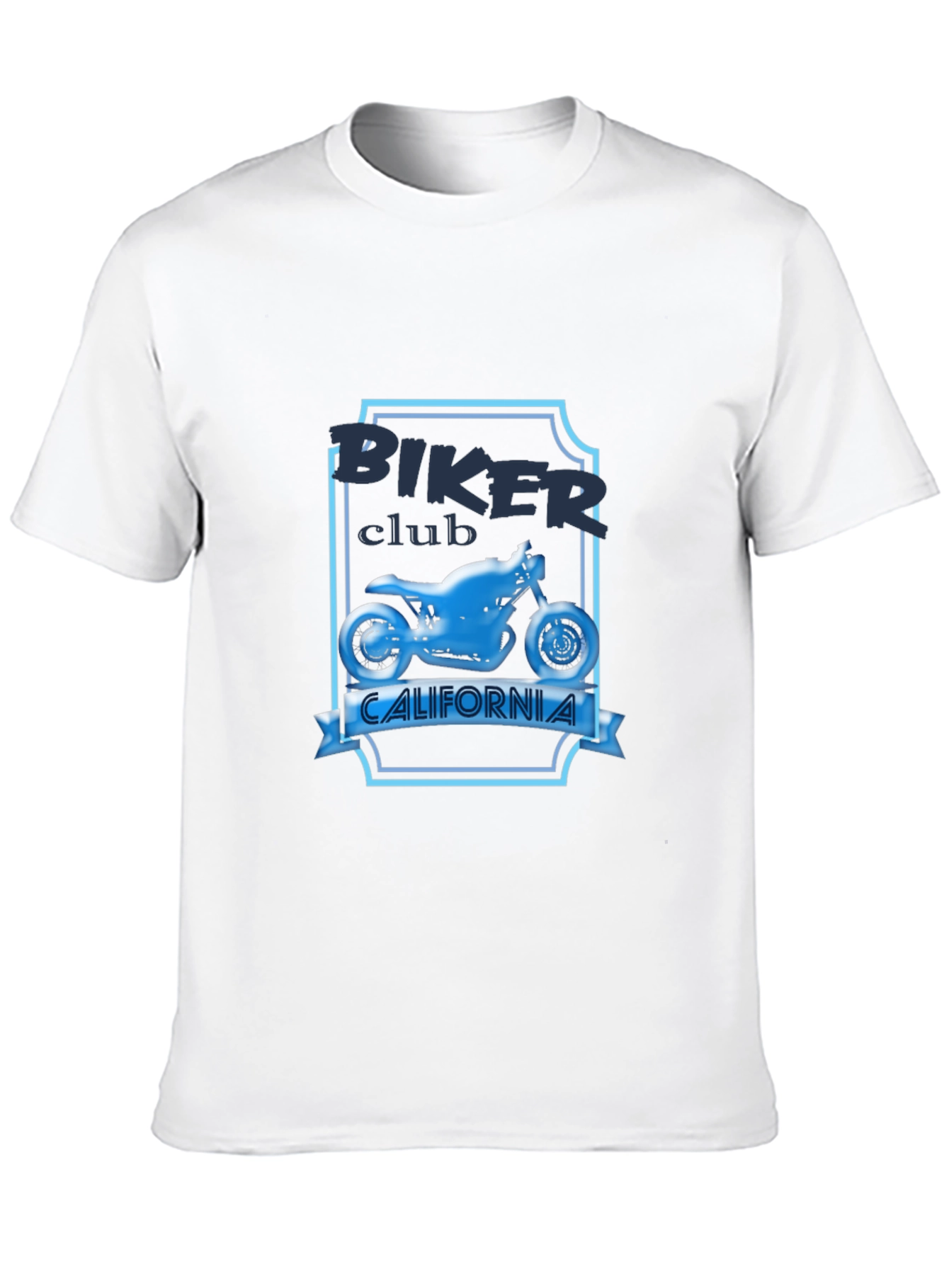 Biker Club California Graphic T-Shirt