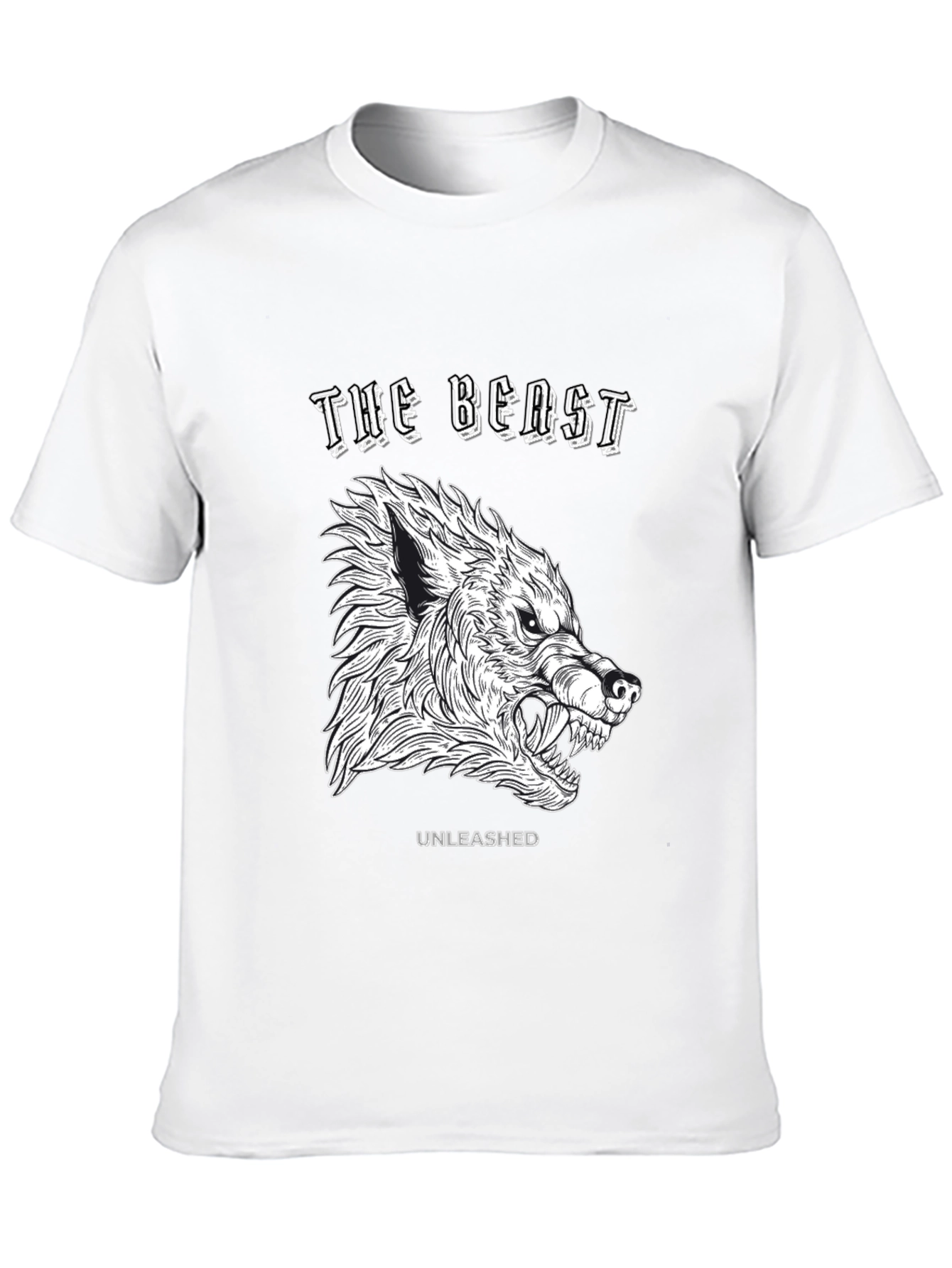 The Beast Unleashed Graphic T-Shirt - Black