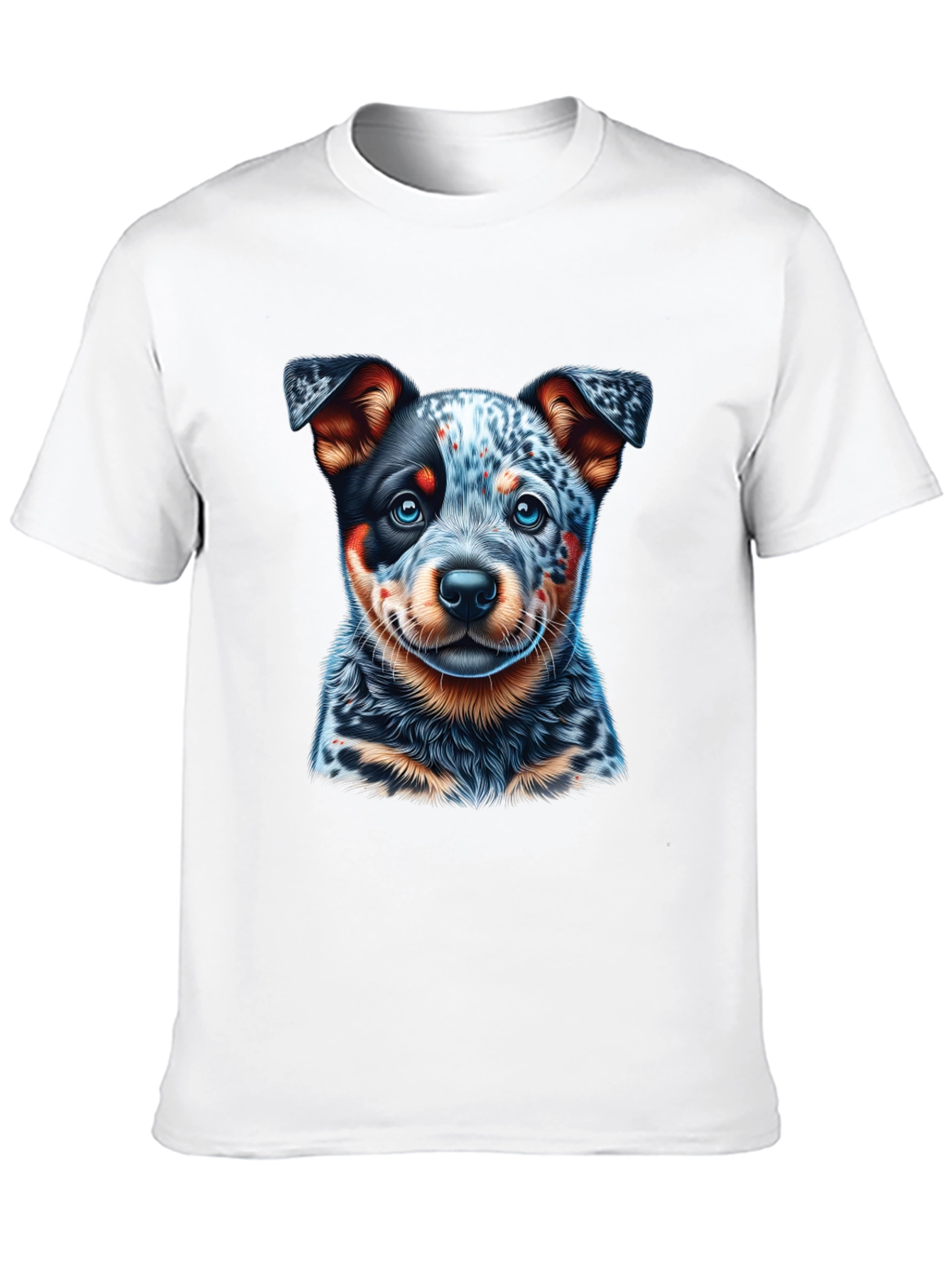 Cute Blue Heeler Puppy Dog Graphic T-Shirt