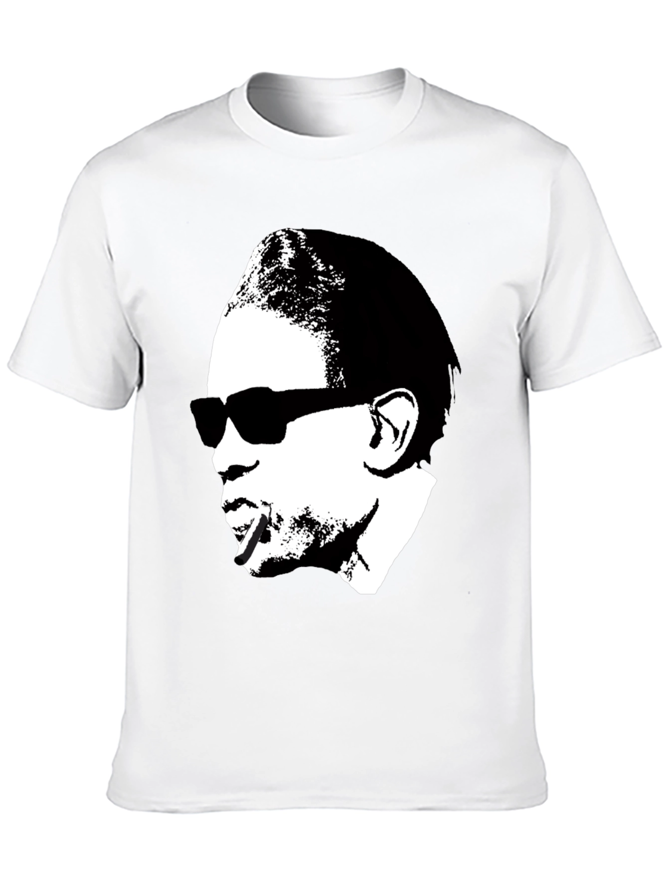 Retro Silhouette Graphic Tee - Black