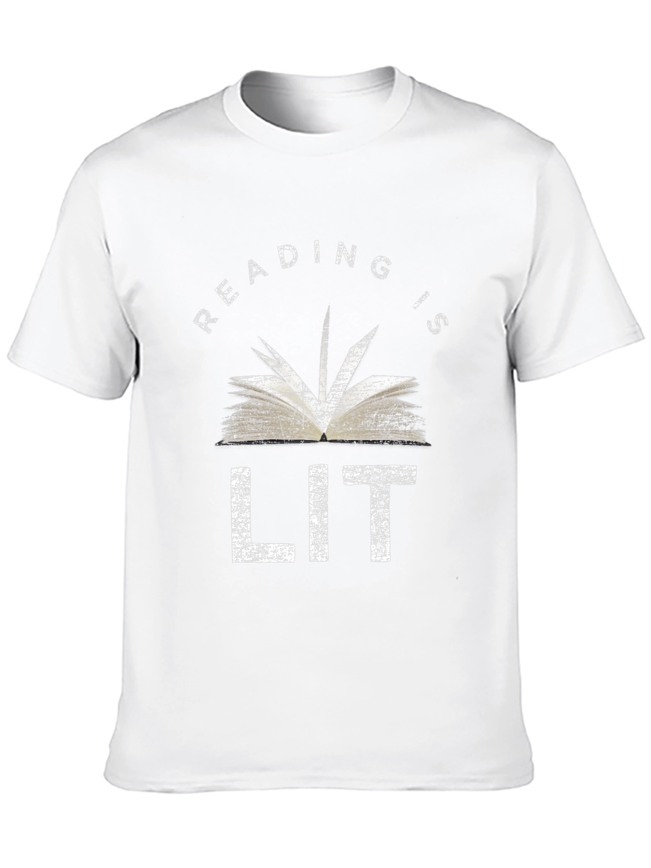 Reading is LIT Graphic Tee - Black
