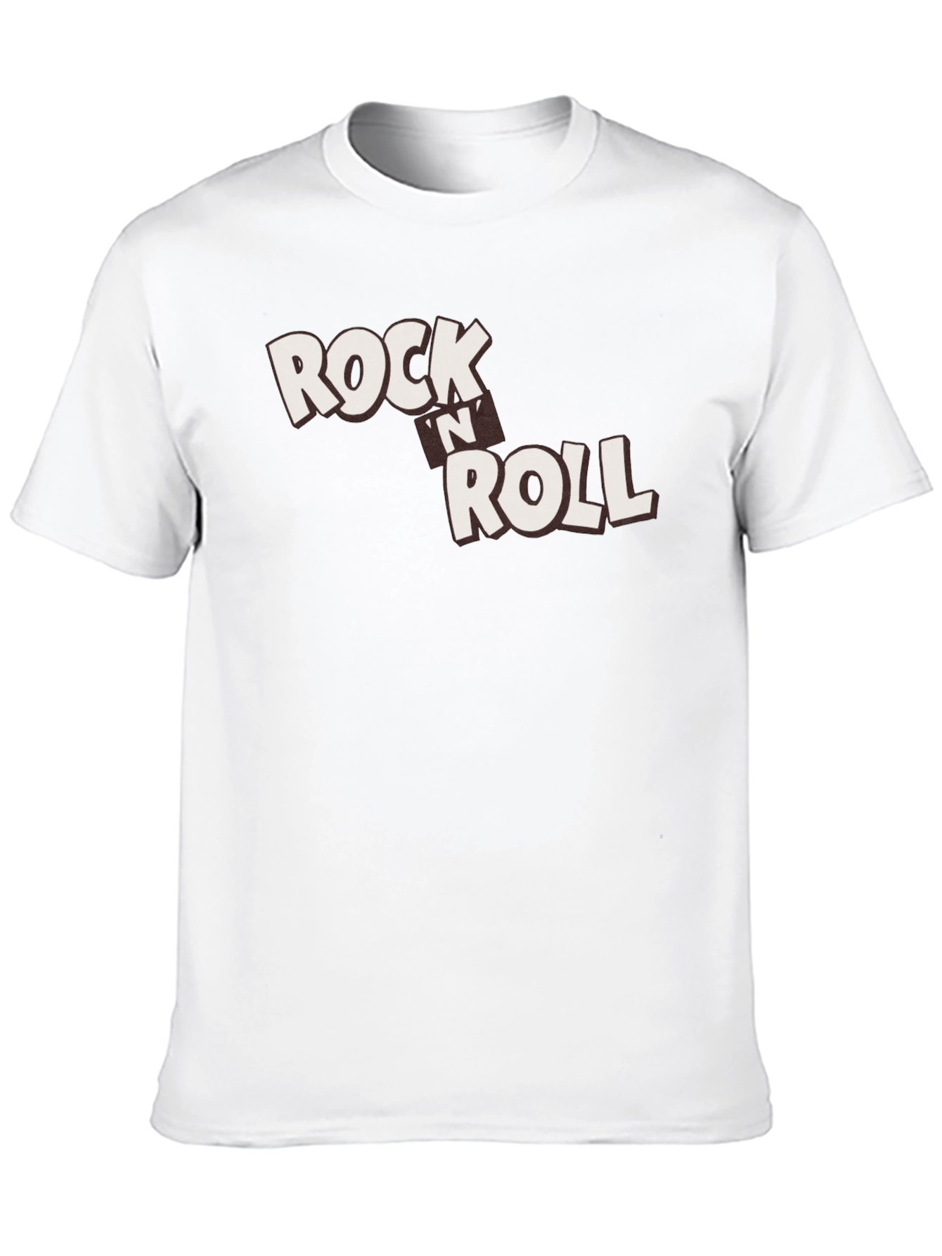 Rock n Roll Graphic Black T-Shirt
