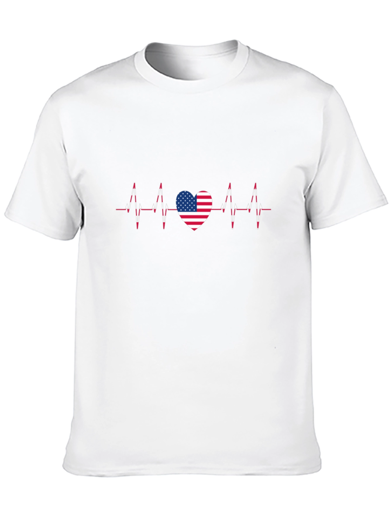 American Heartbeat Patriotic T-Shirt