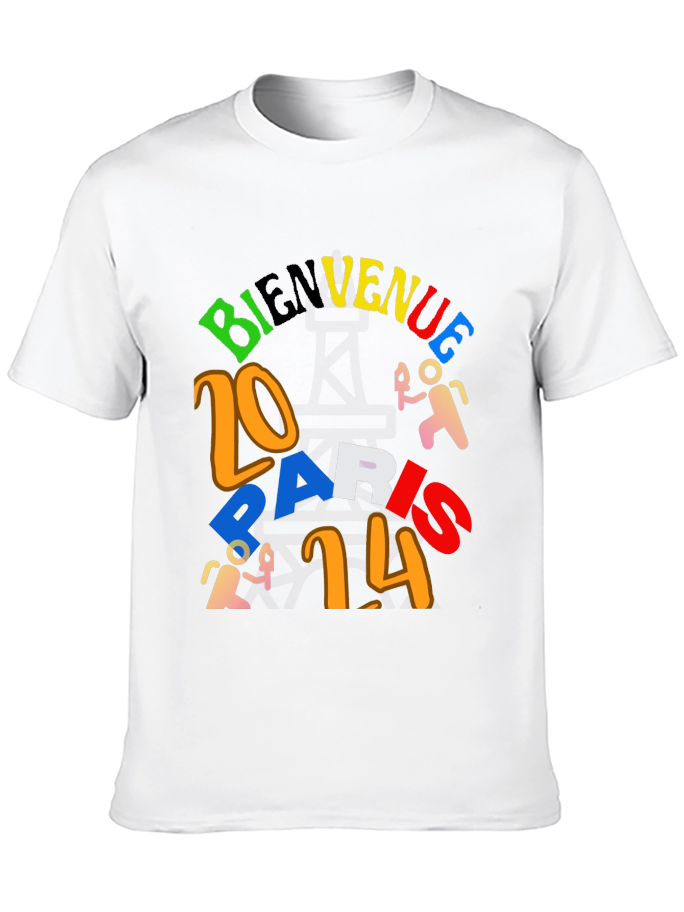 Bienvenue Paris 2014 Graphic T-Shirt