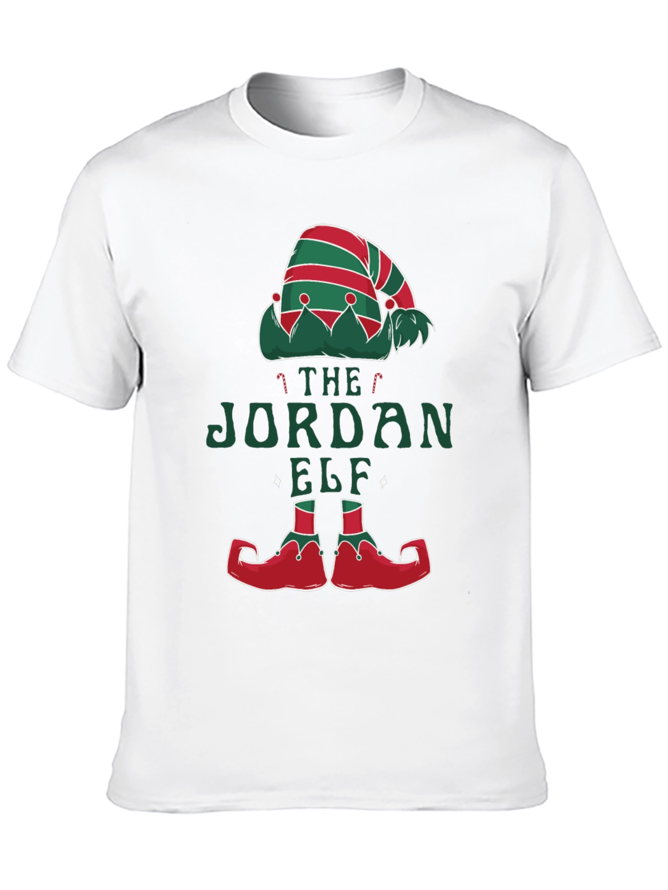 The Jordan Elf Christmas Holiday T-Shirt