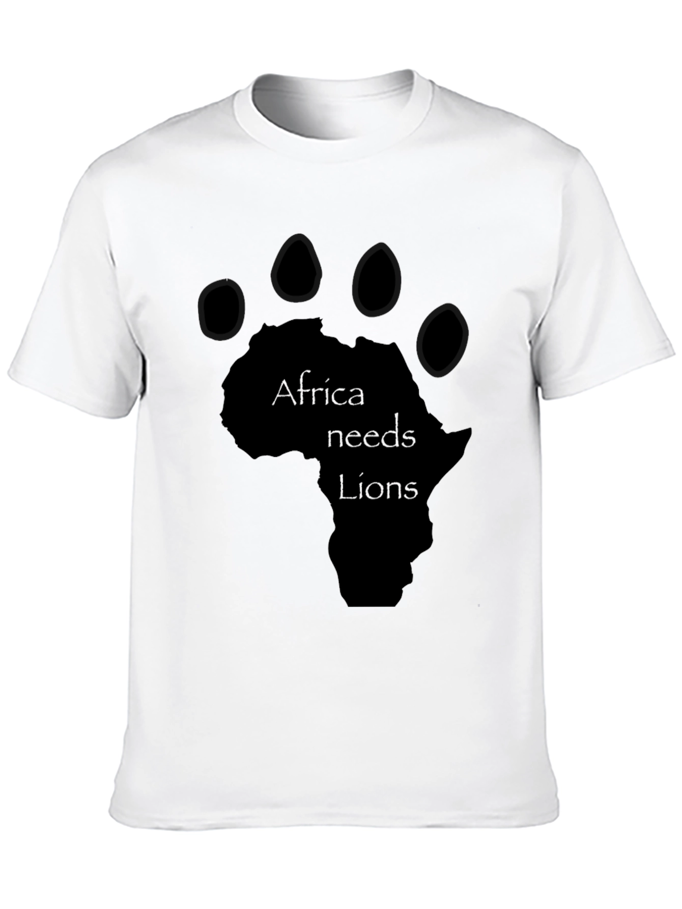Africa Needs Lions Graphic T-Shirt