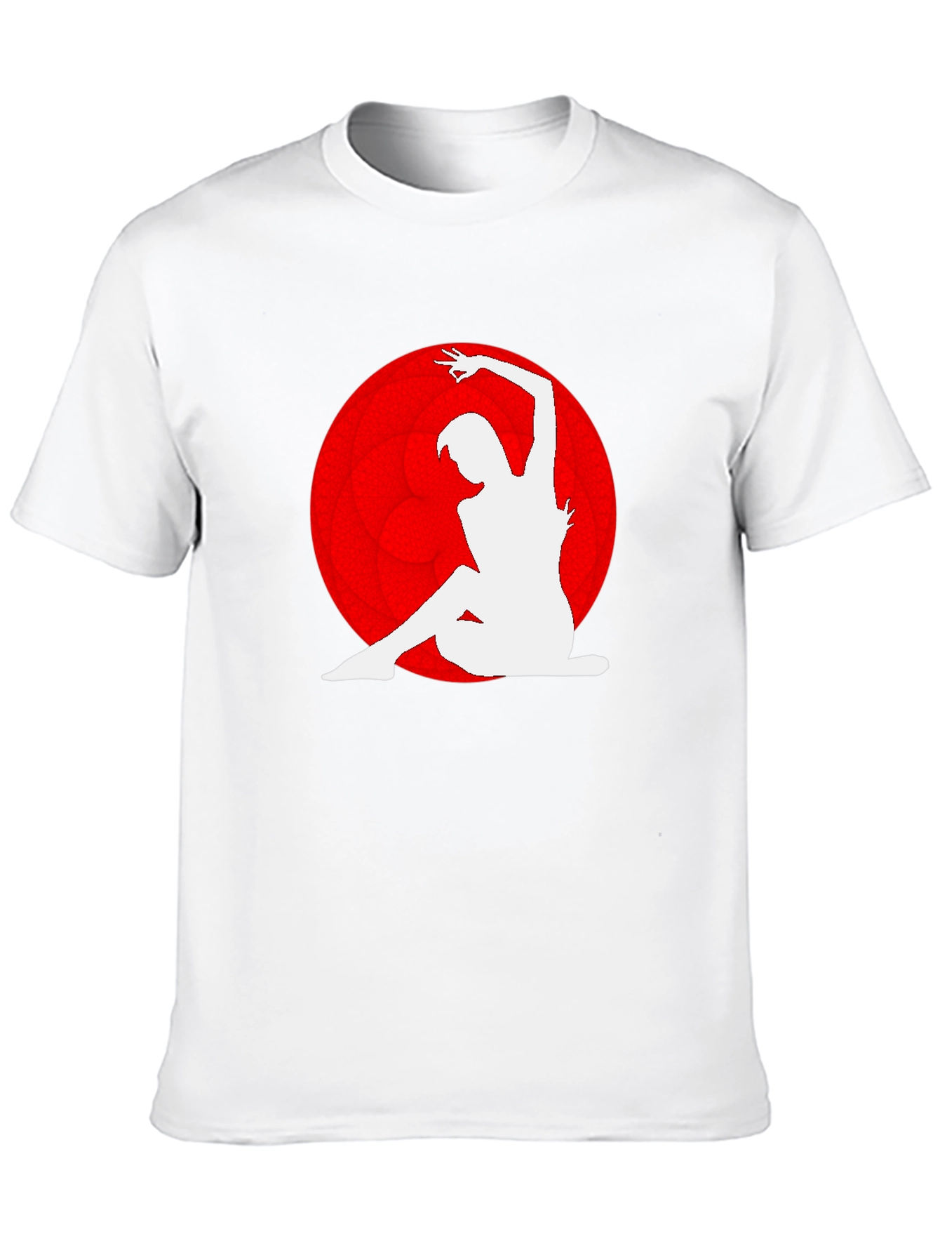 Silhouette Dance Graphic Print T-Shirt