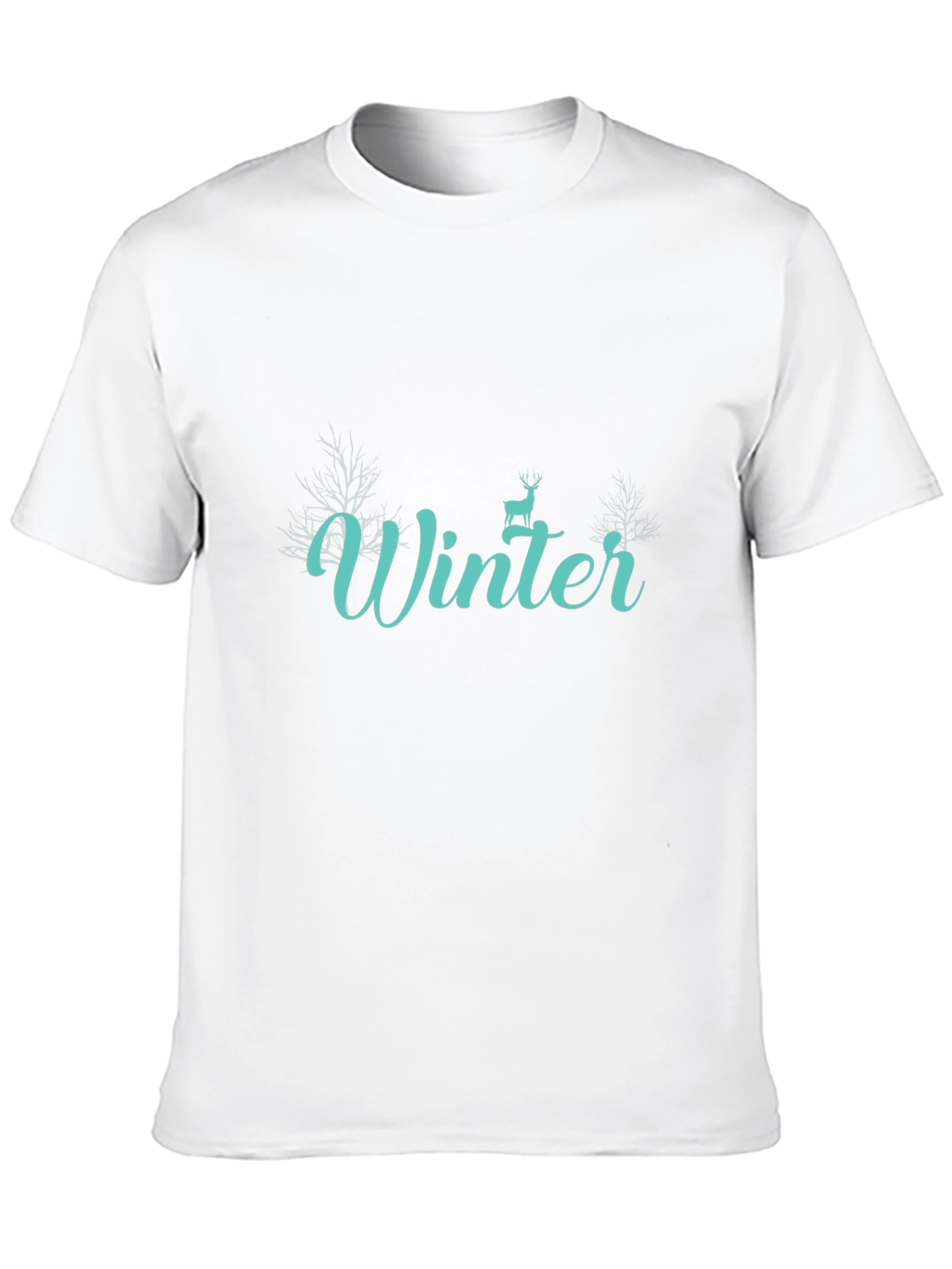 Winter Graphic Tee - Stylish Holiday Season Apparel