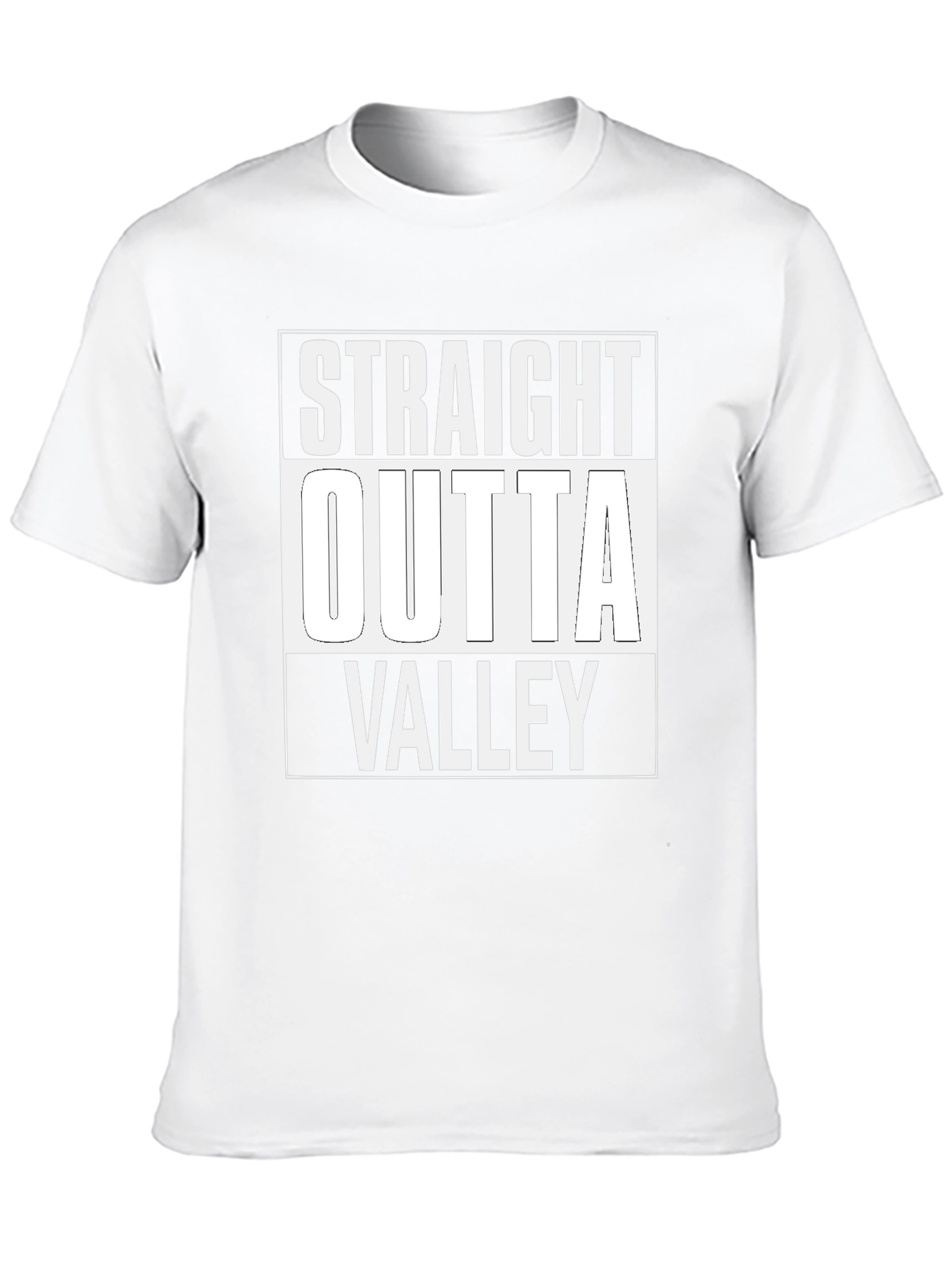 Straight Outta Valley Graphic T-Shirt