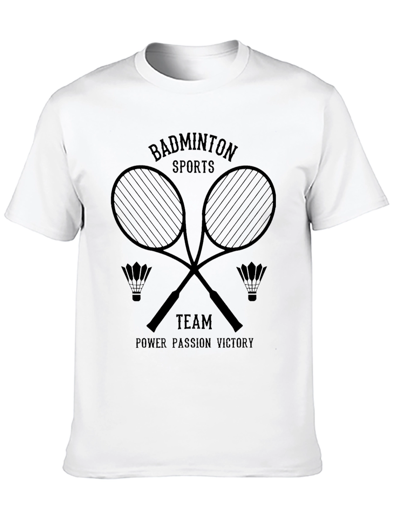 Badminton Sports Team T-Shirt