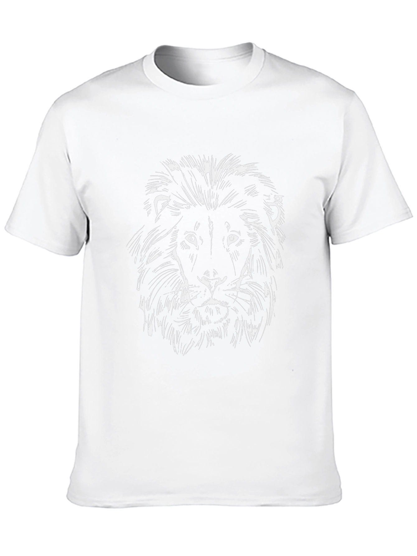Black Lion Graphic Tee - Bold & Stylish