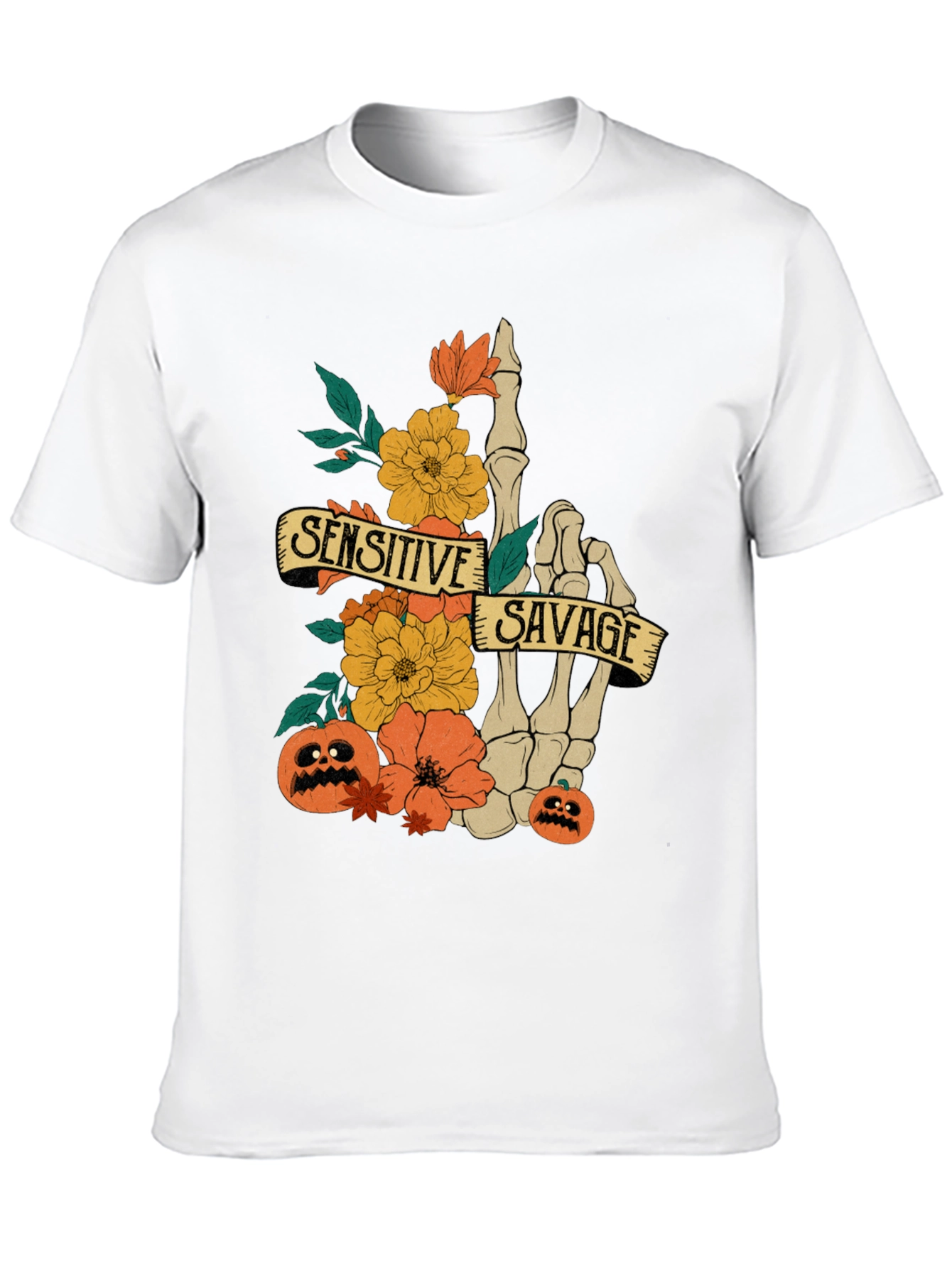 Sensitive Savage Halloween T-Shirt