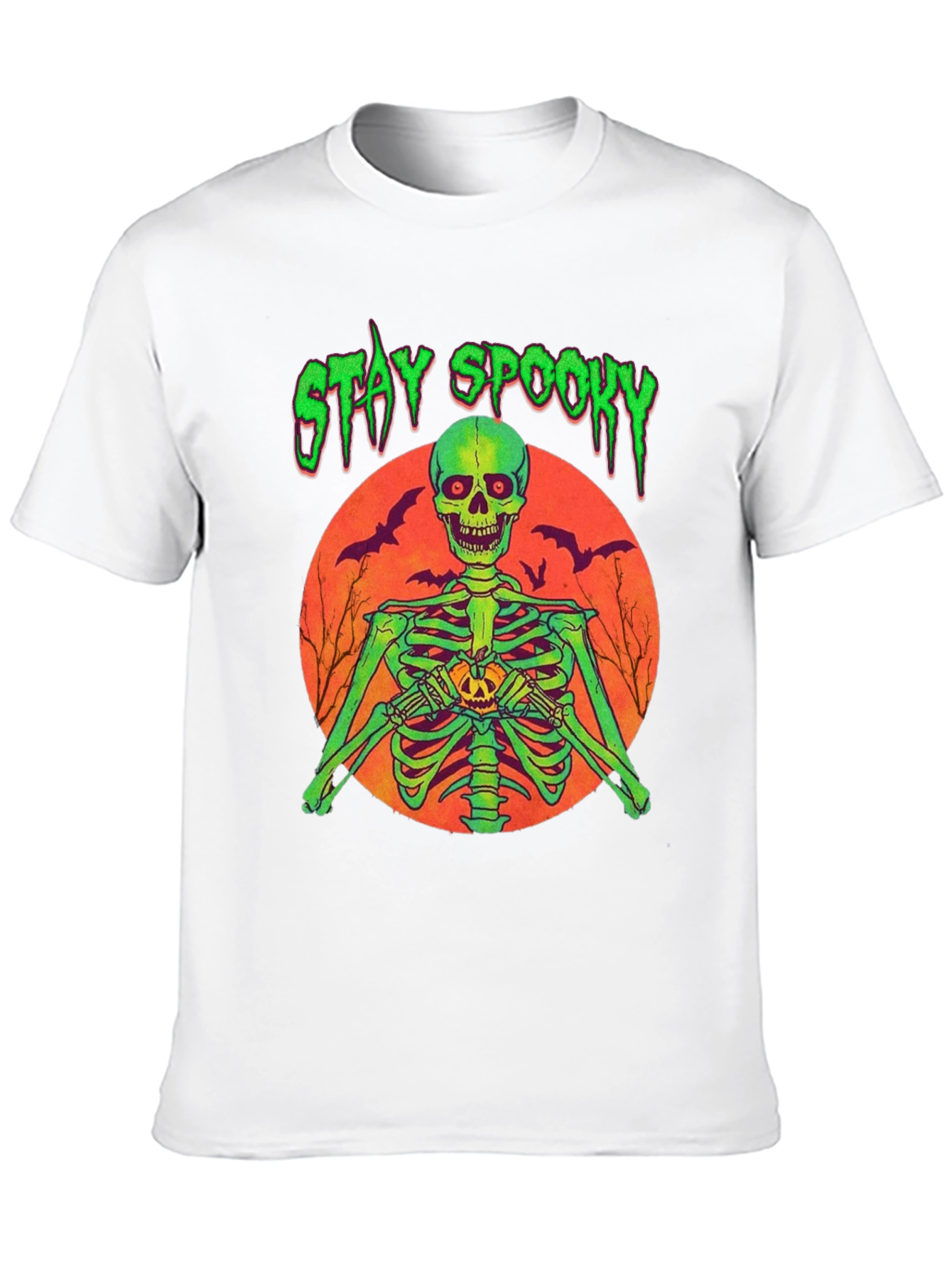 Stay Spooky Skeleton Graphic Tee