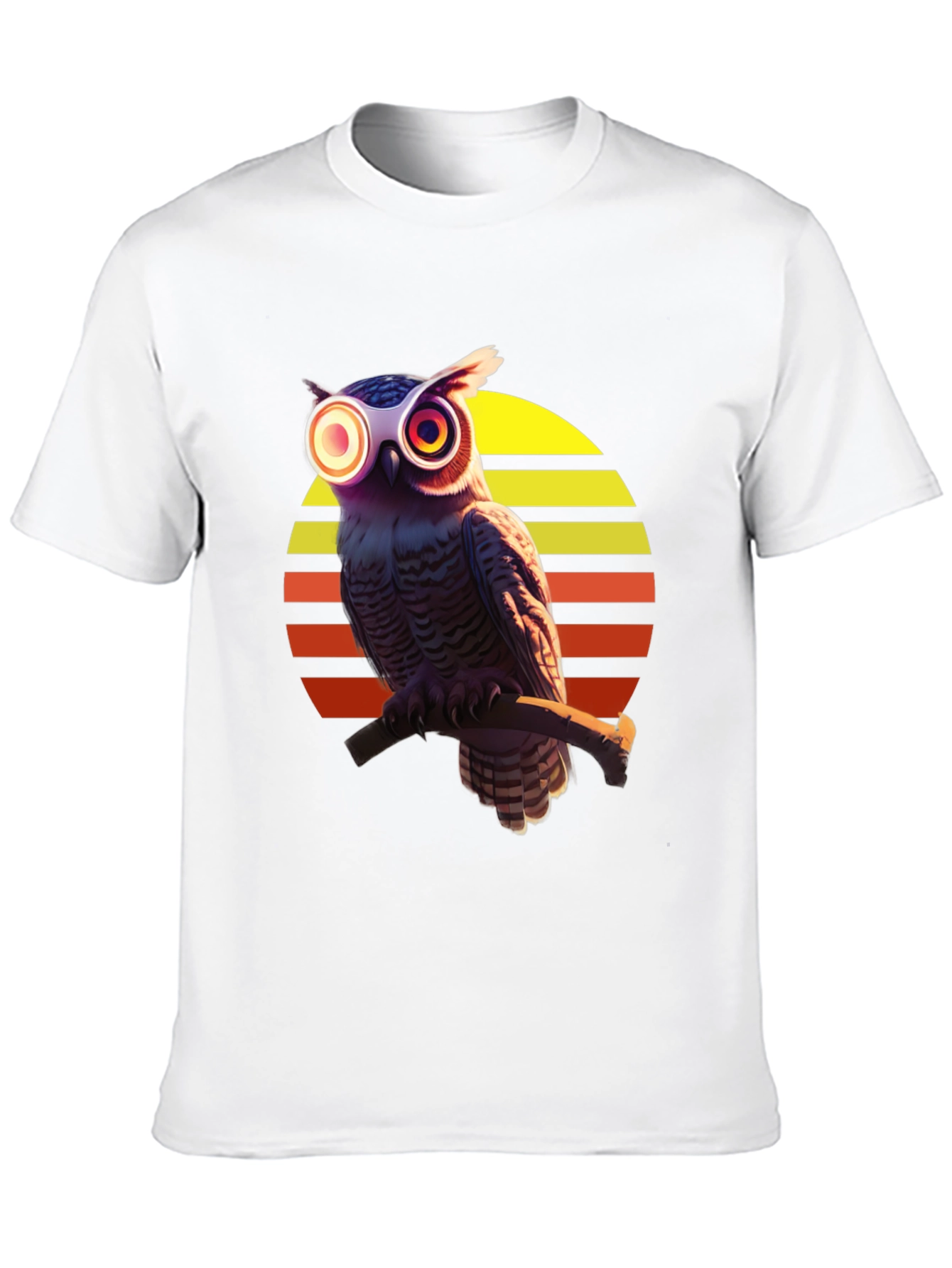 Retro Owl T-Shirt: Stylish Graphic Tee
