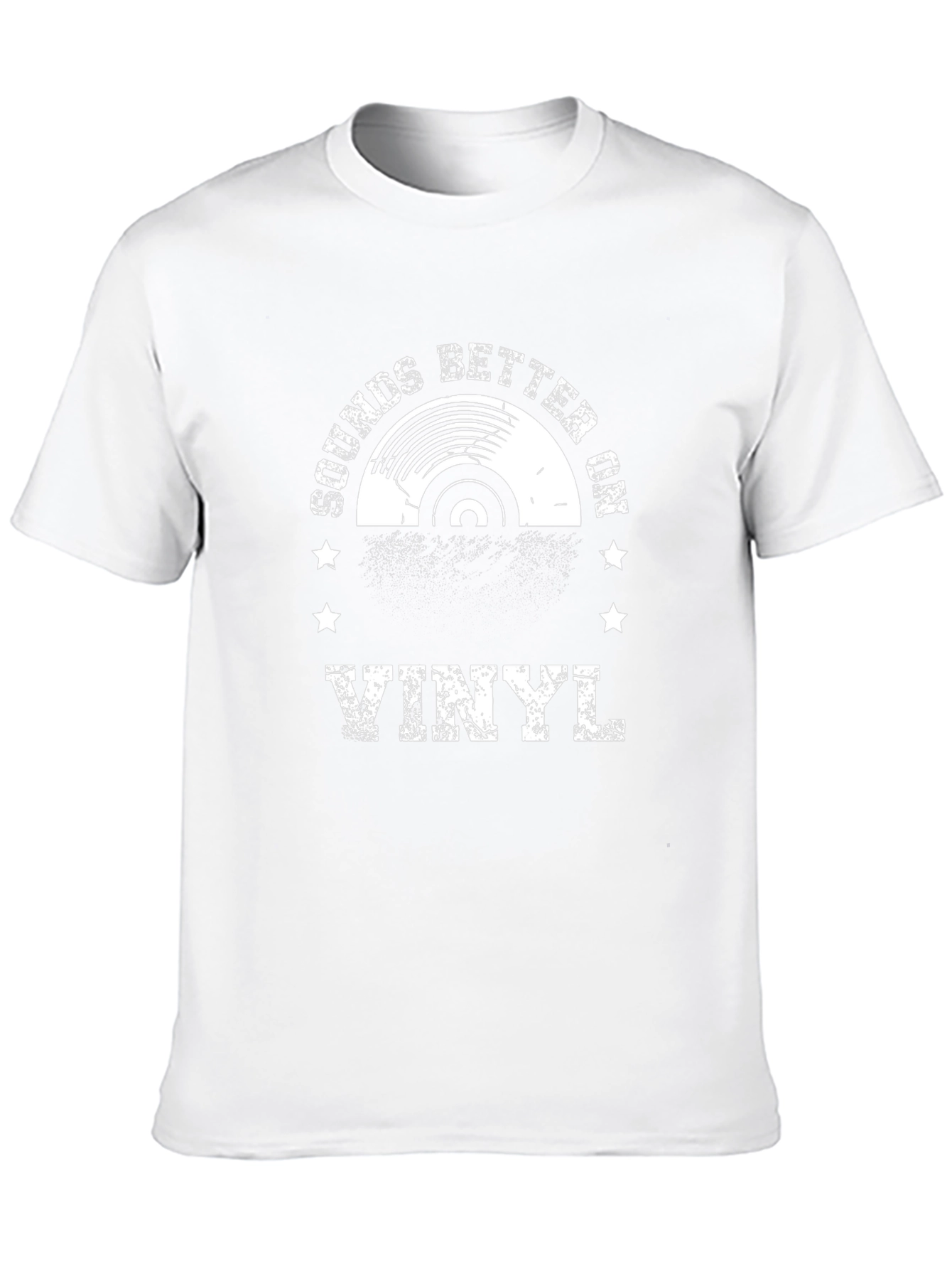 Sounds Better On Vinyl Black T-Shirt