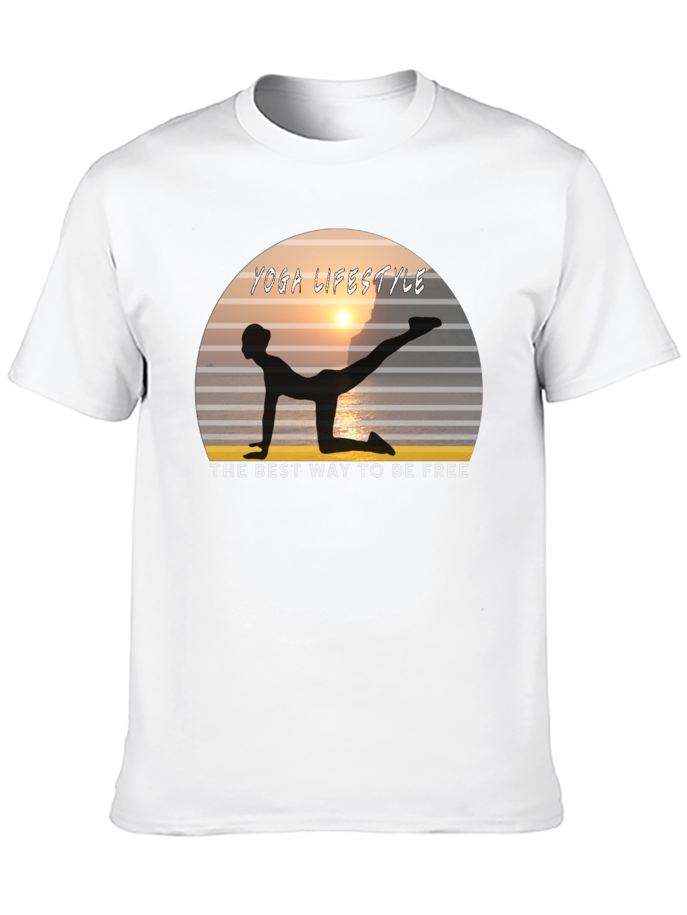 Yoga Lifestyle T-Shirt - Relaxed Fit