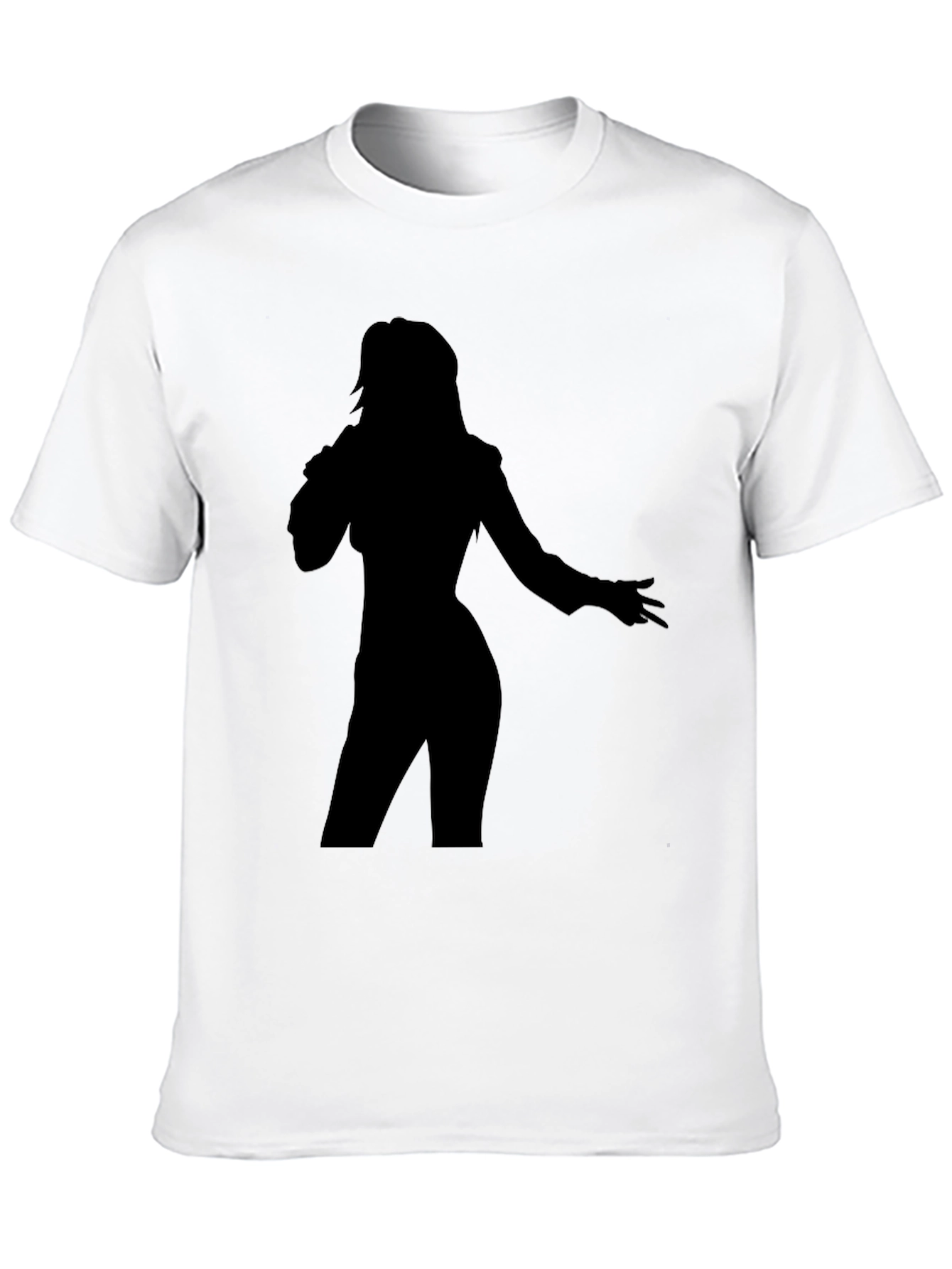 Silhouette Singer Graphic Tee