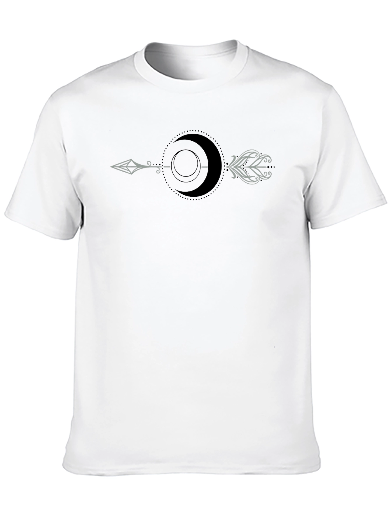 Black Moon Arrow T-Shirt - Unique Graphic Tee