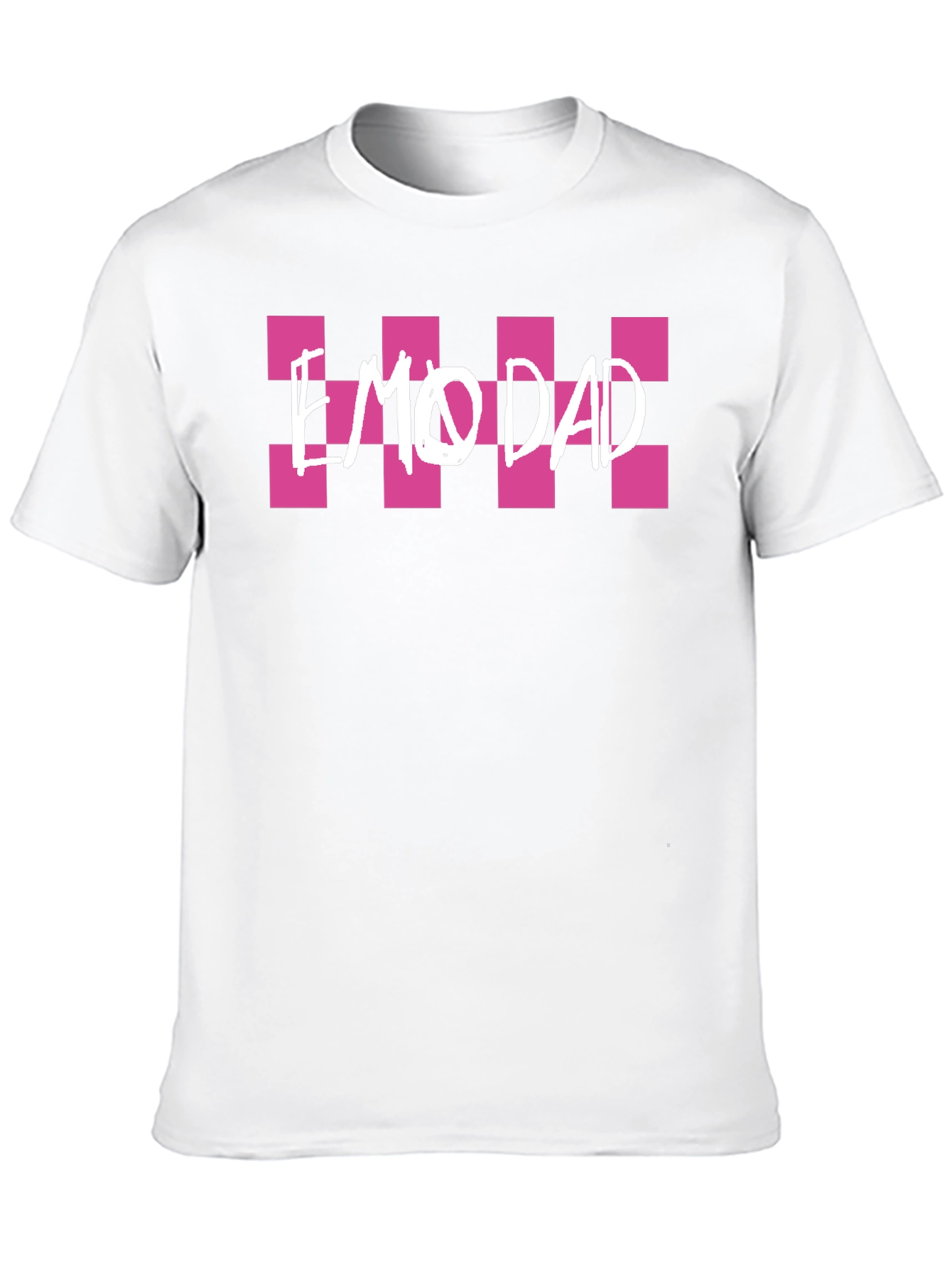 Emo Dad Graphic Tee - Black Novelty T-Shirt