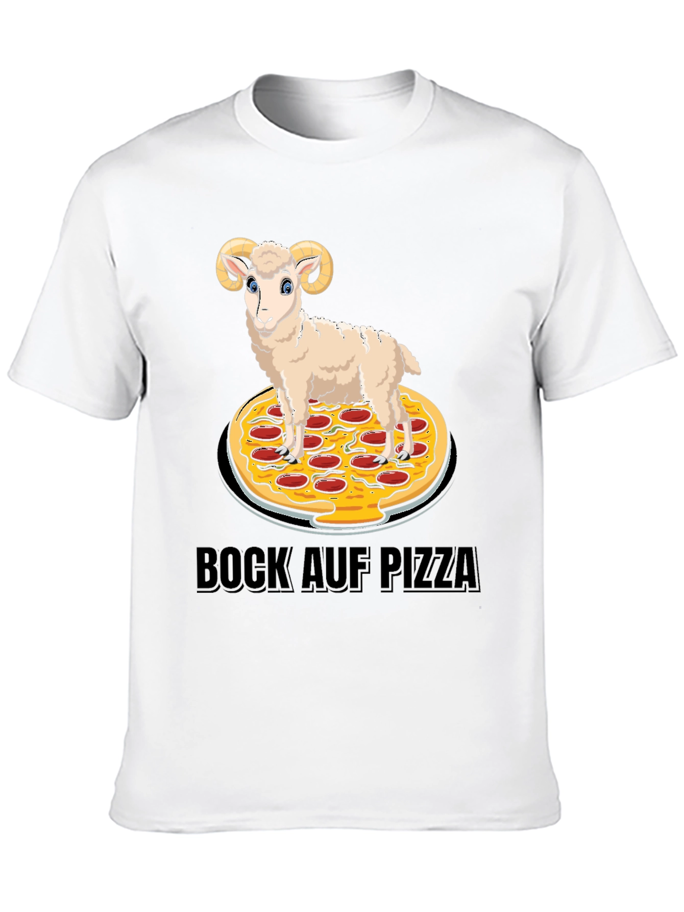 Bock Auf Pizza Graphic Tee