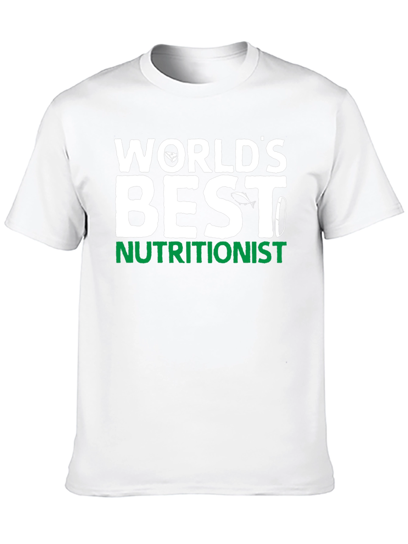 Worlds Best Nutritionist Black T-Shirt