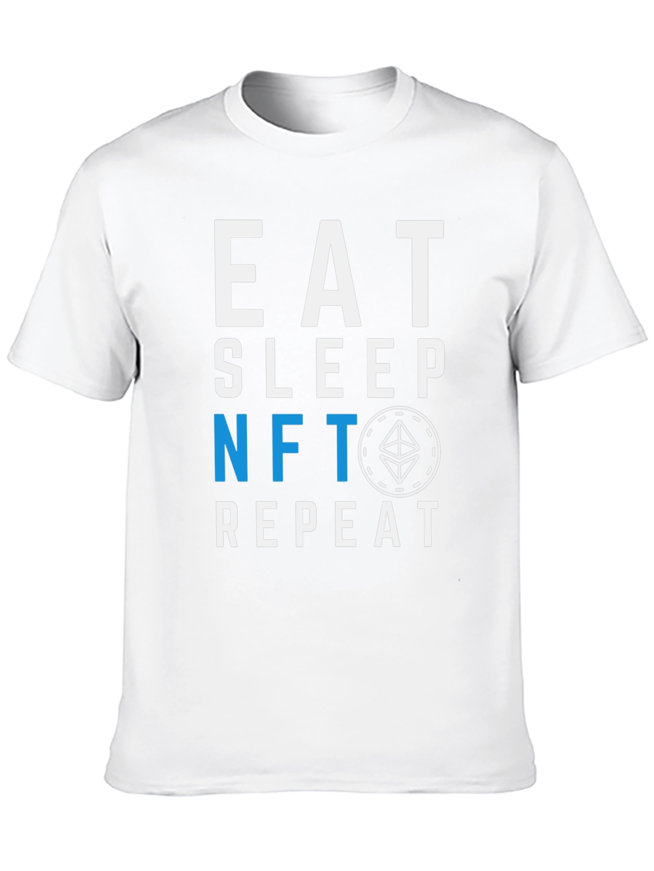 Eat Sleep NFT Repeat Graphic Tee