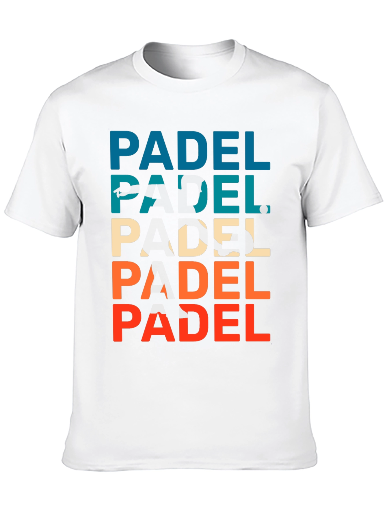 Retro Padel Player Graphic T-Shirt
