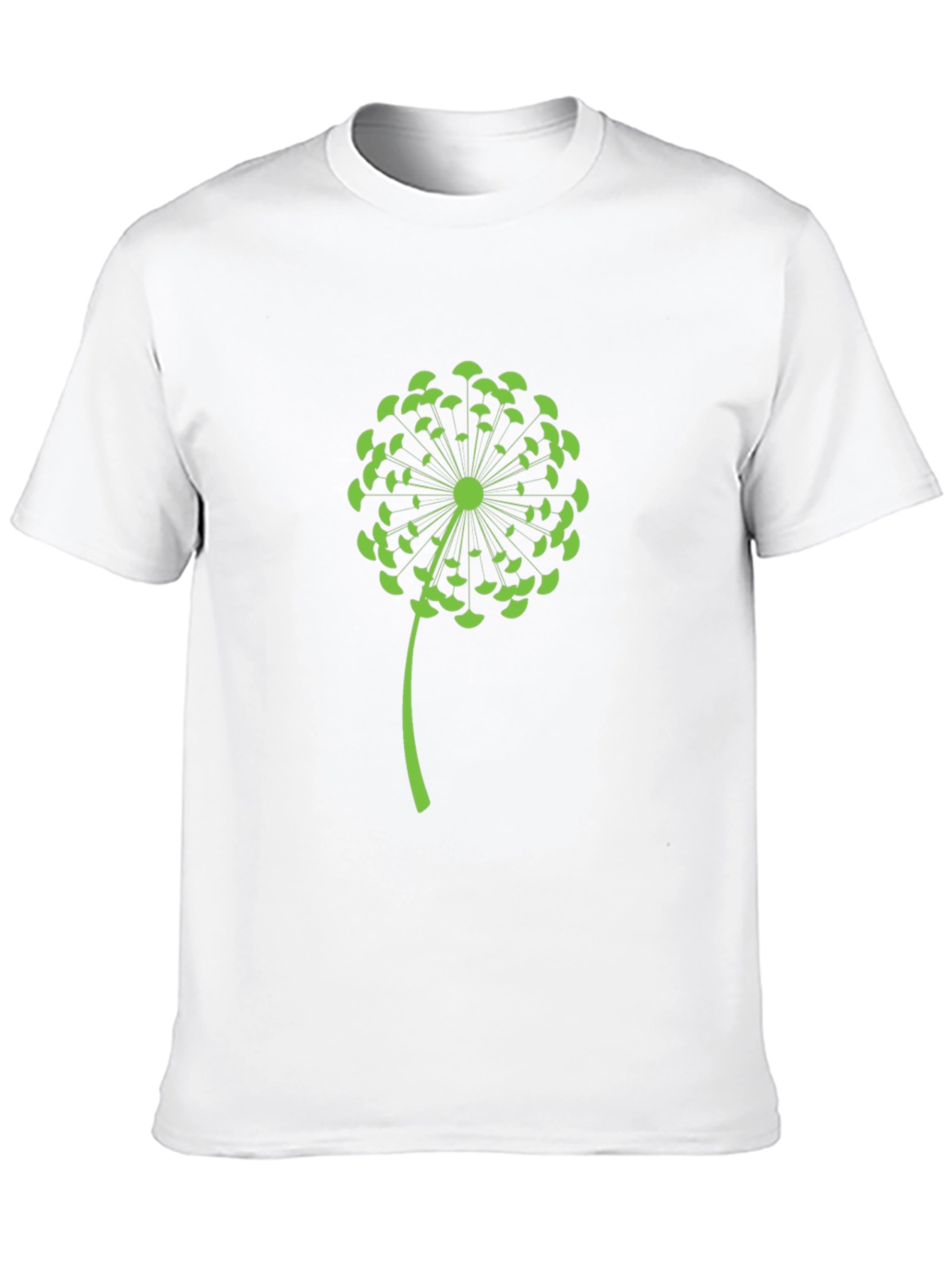 Dandelion Graphic Black T-Shirt
