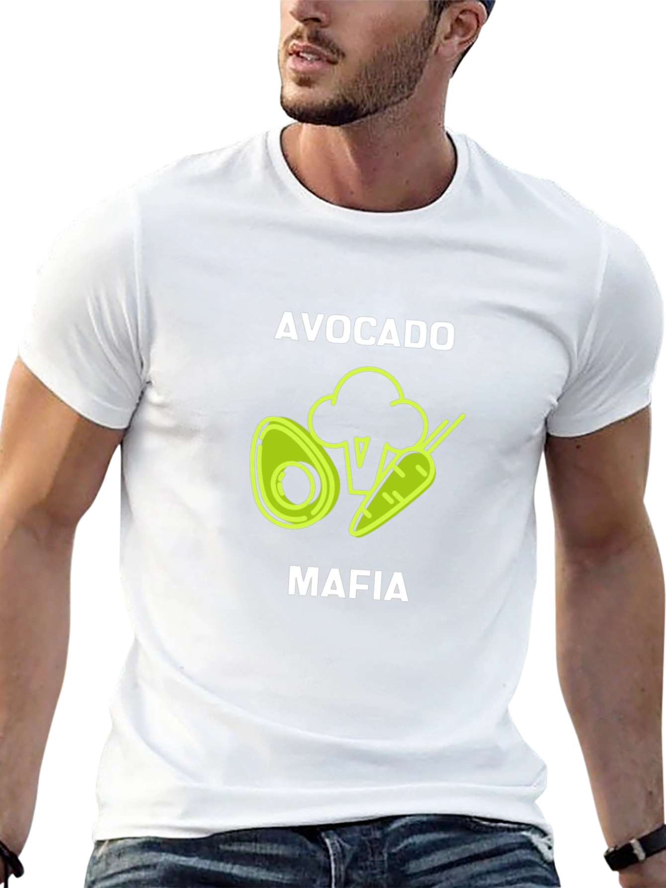 Avocado Mafia T-Shirt - Novelty Graphic Tee