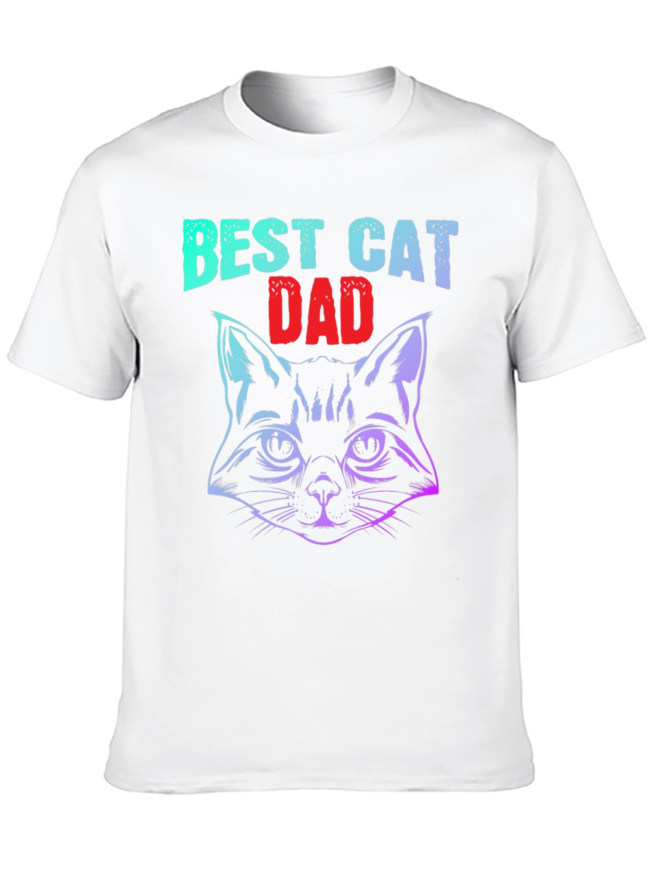Best Cat Dad T-Shirt - Graphic Tee