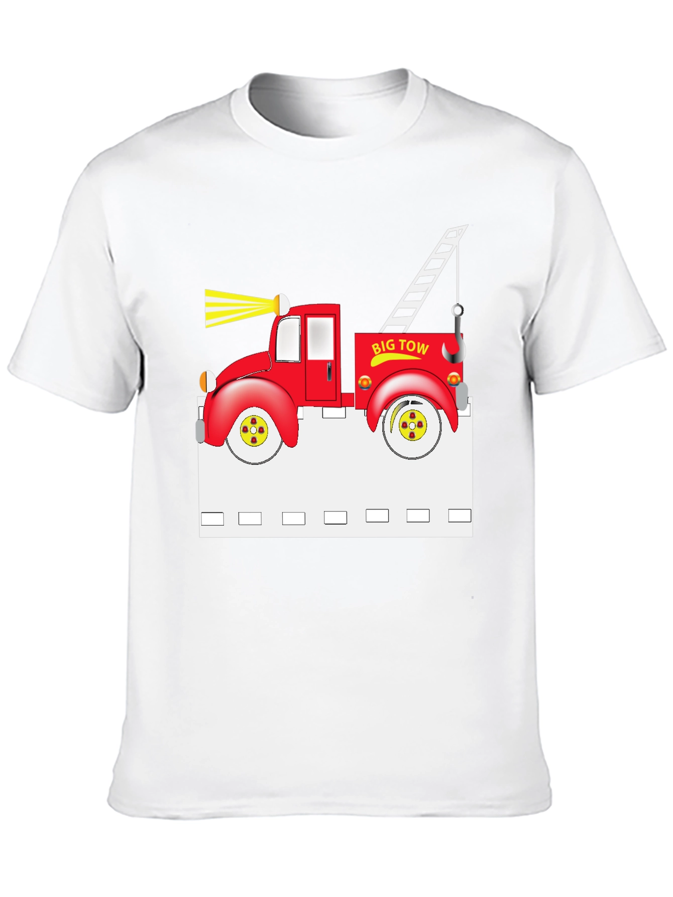 Big Tow Truck Graphic T-Shirt