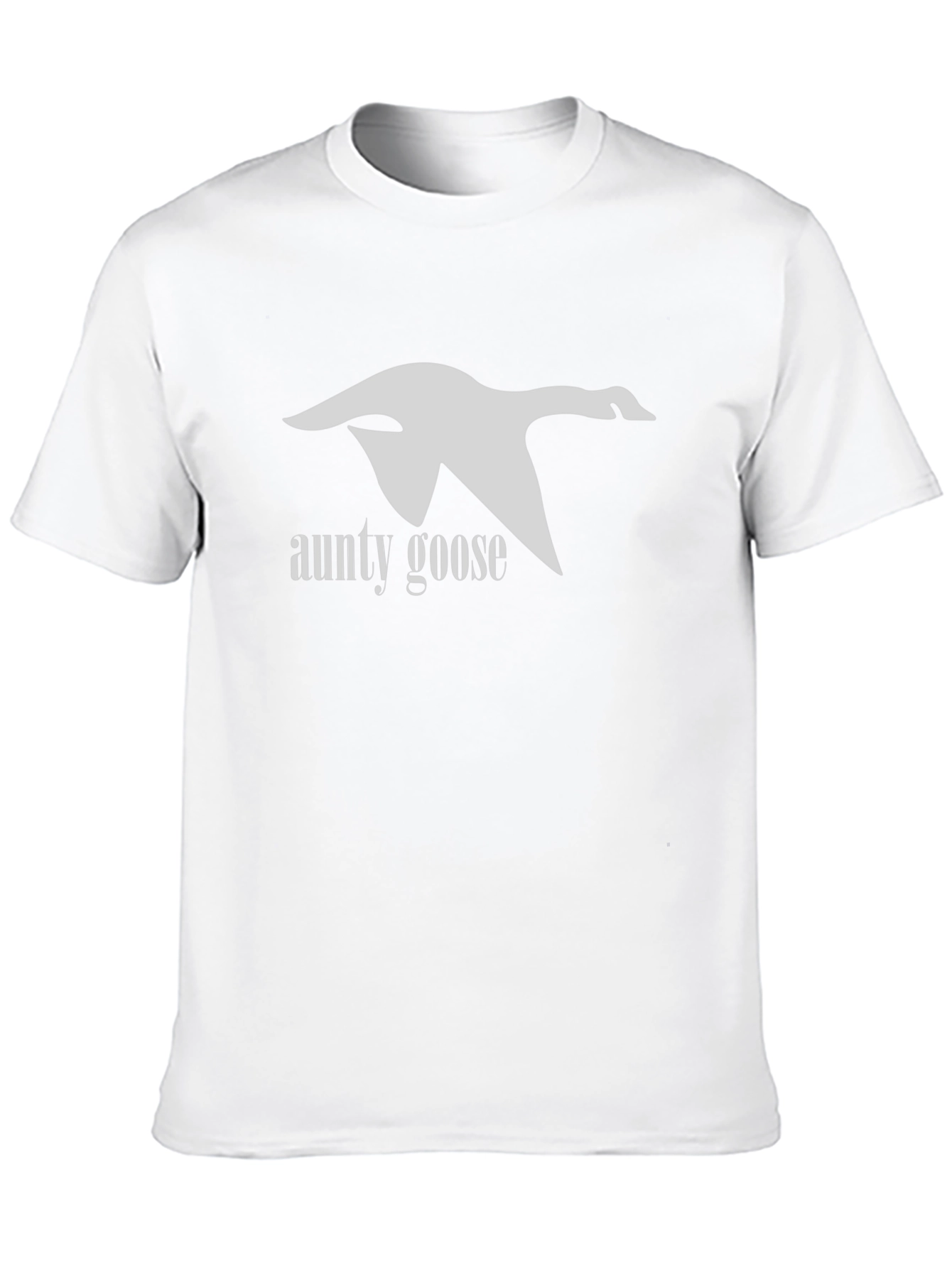 Aunty Goose Black Graphic Tee