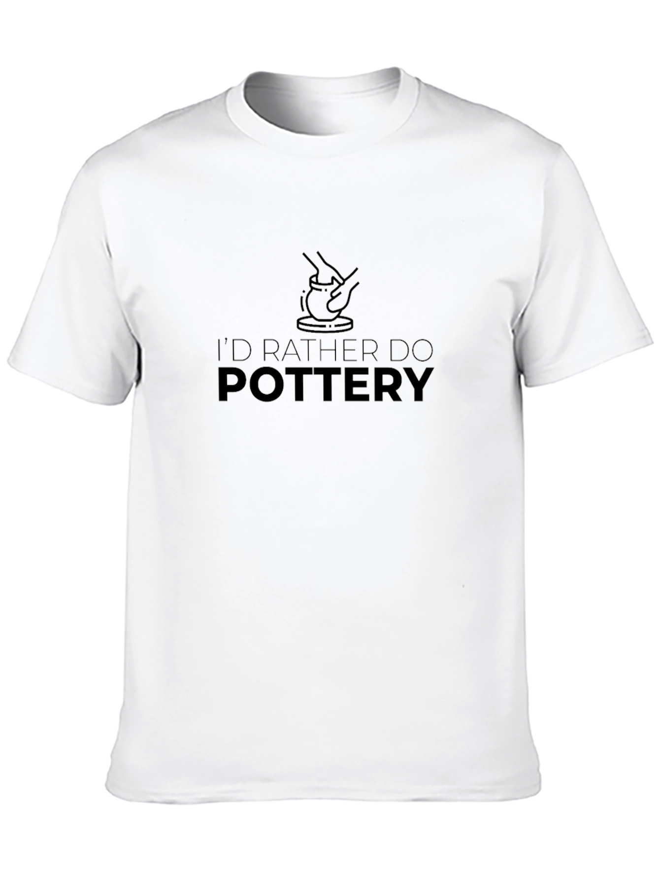Pottery Lovers Black T-Shirt
