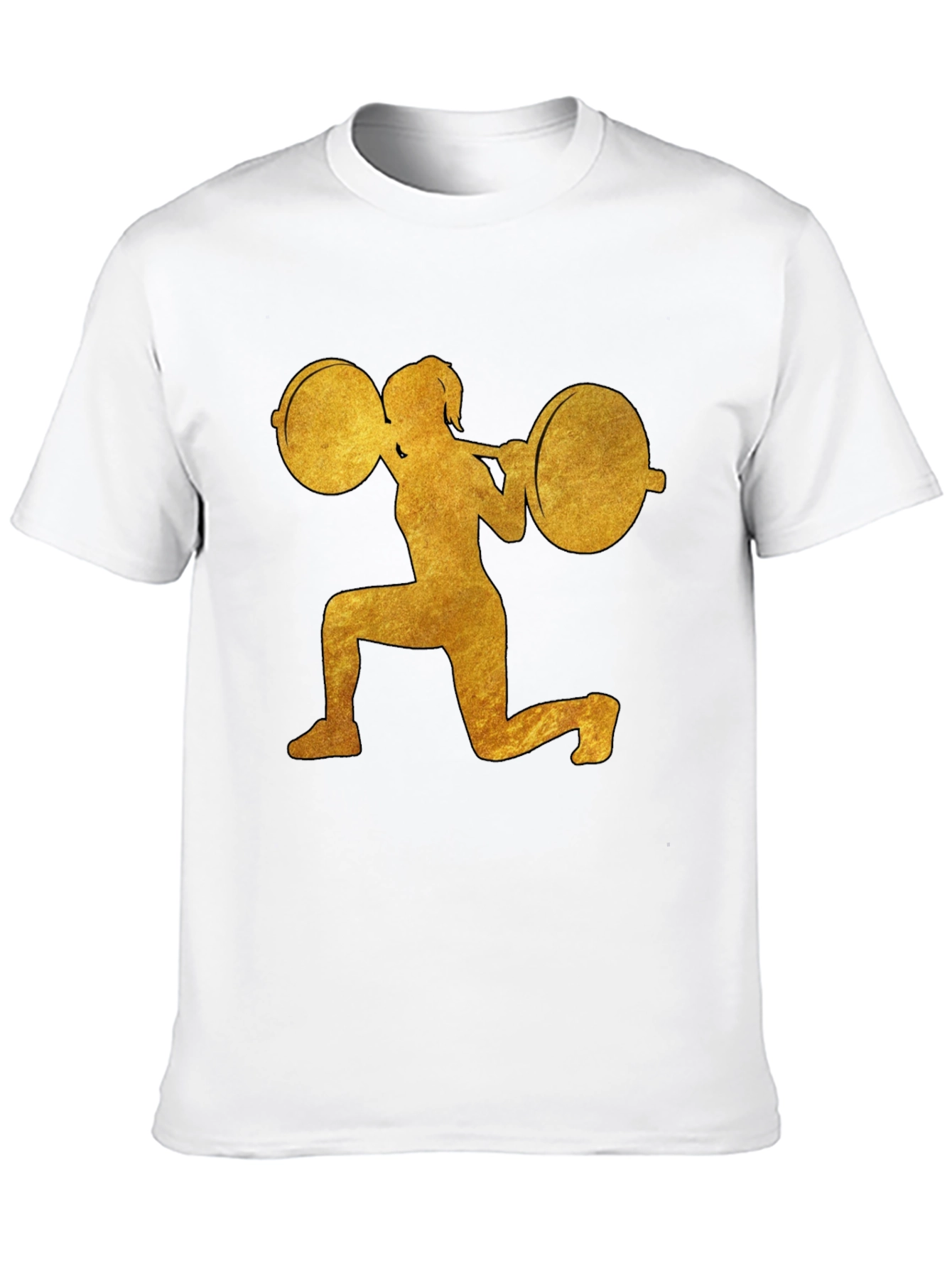 Workout Womans Black T-Shirt