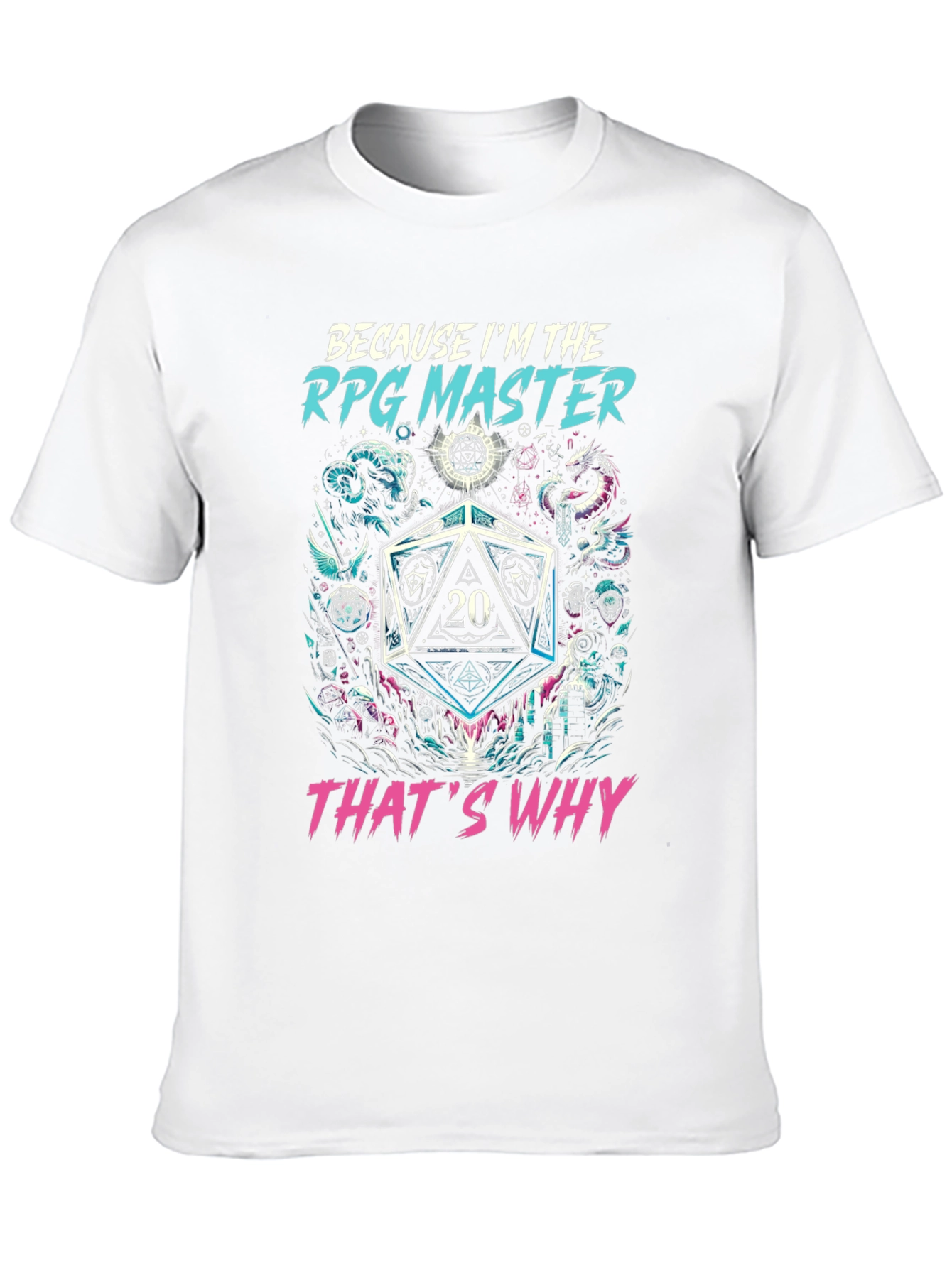 RPG Master T-Shirt: D&D Gamer Tee