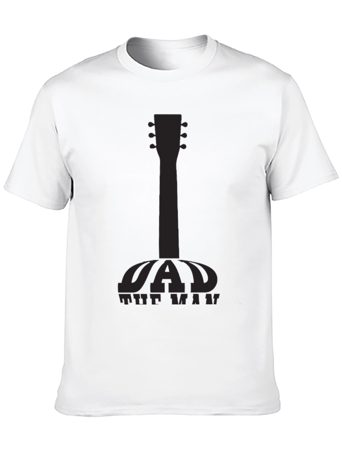 Dad The Man Guitar Graphic Tee