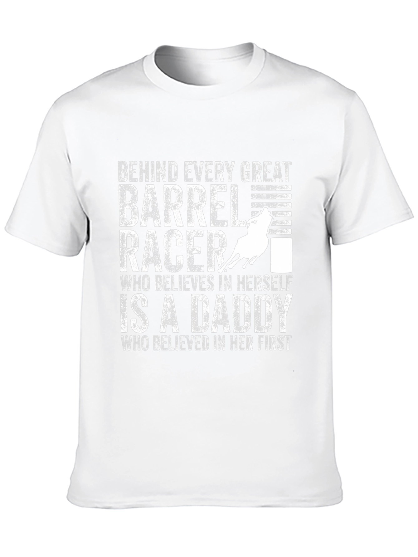 Barrel Racer Daddy T-Shirt - Great Gift!