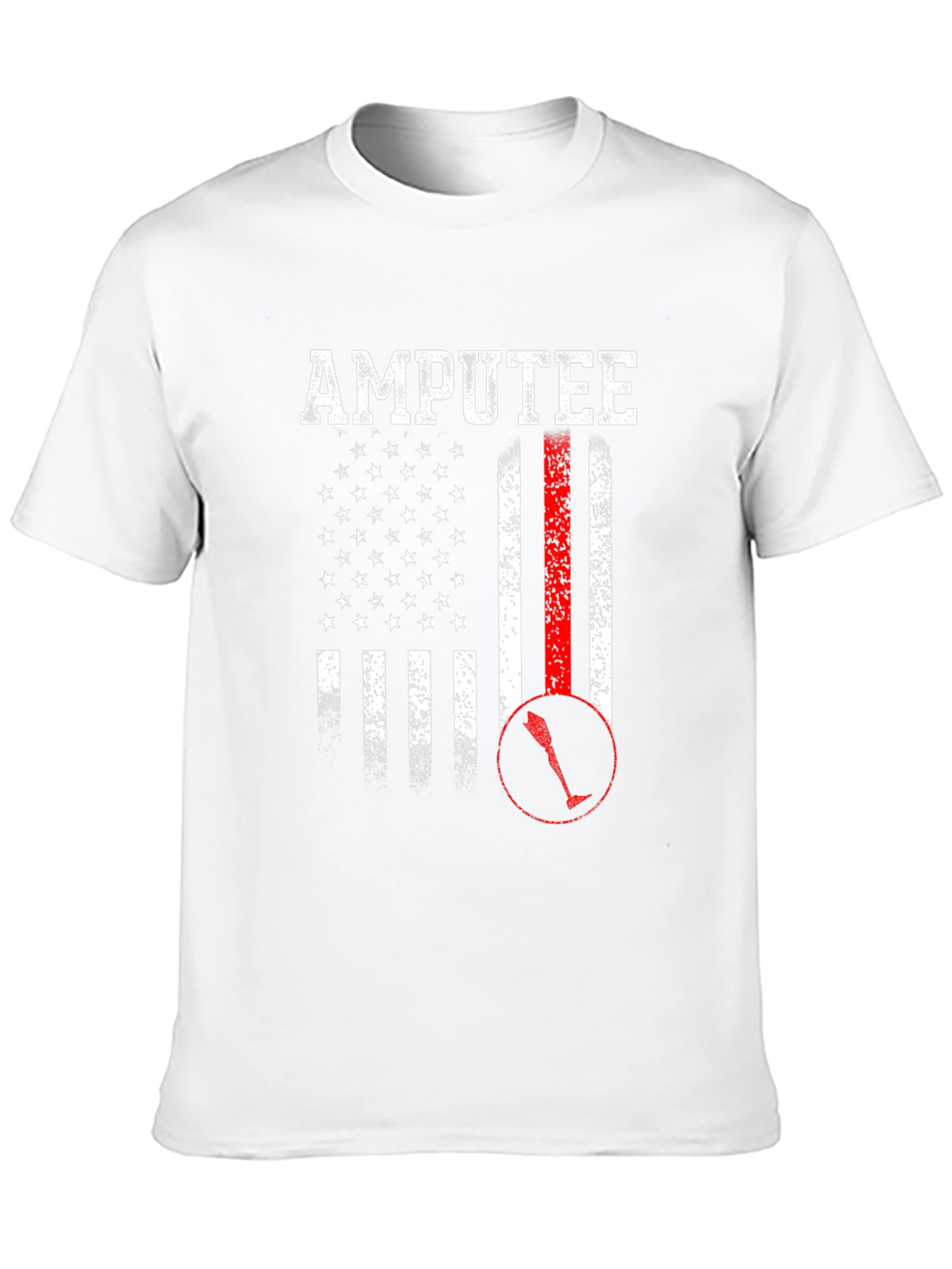 Amputee American Flag Graphic Tee