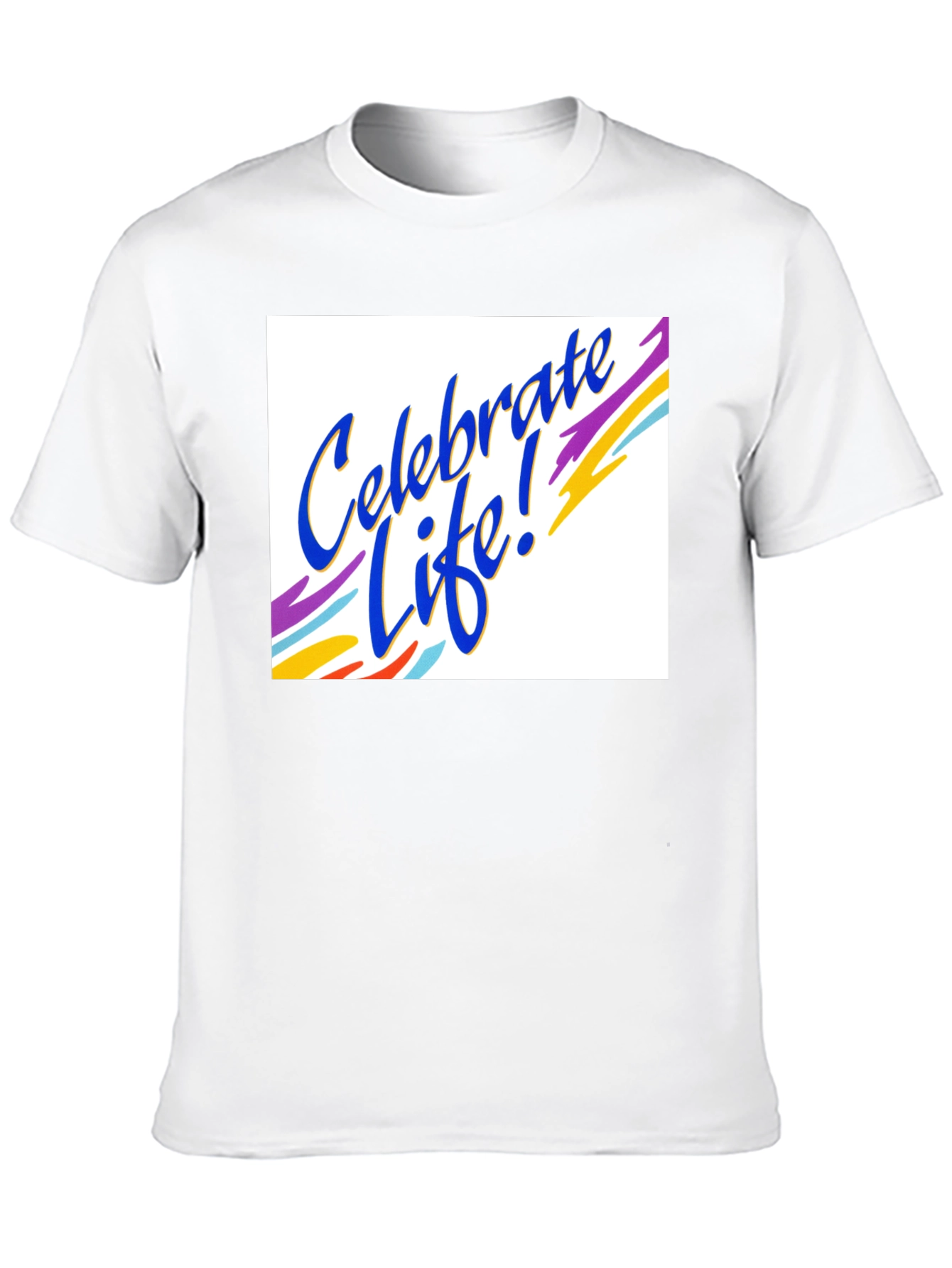 Celebrate Life T-Shirt - Bold Graphic Tee