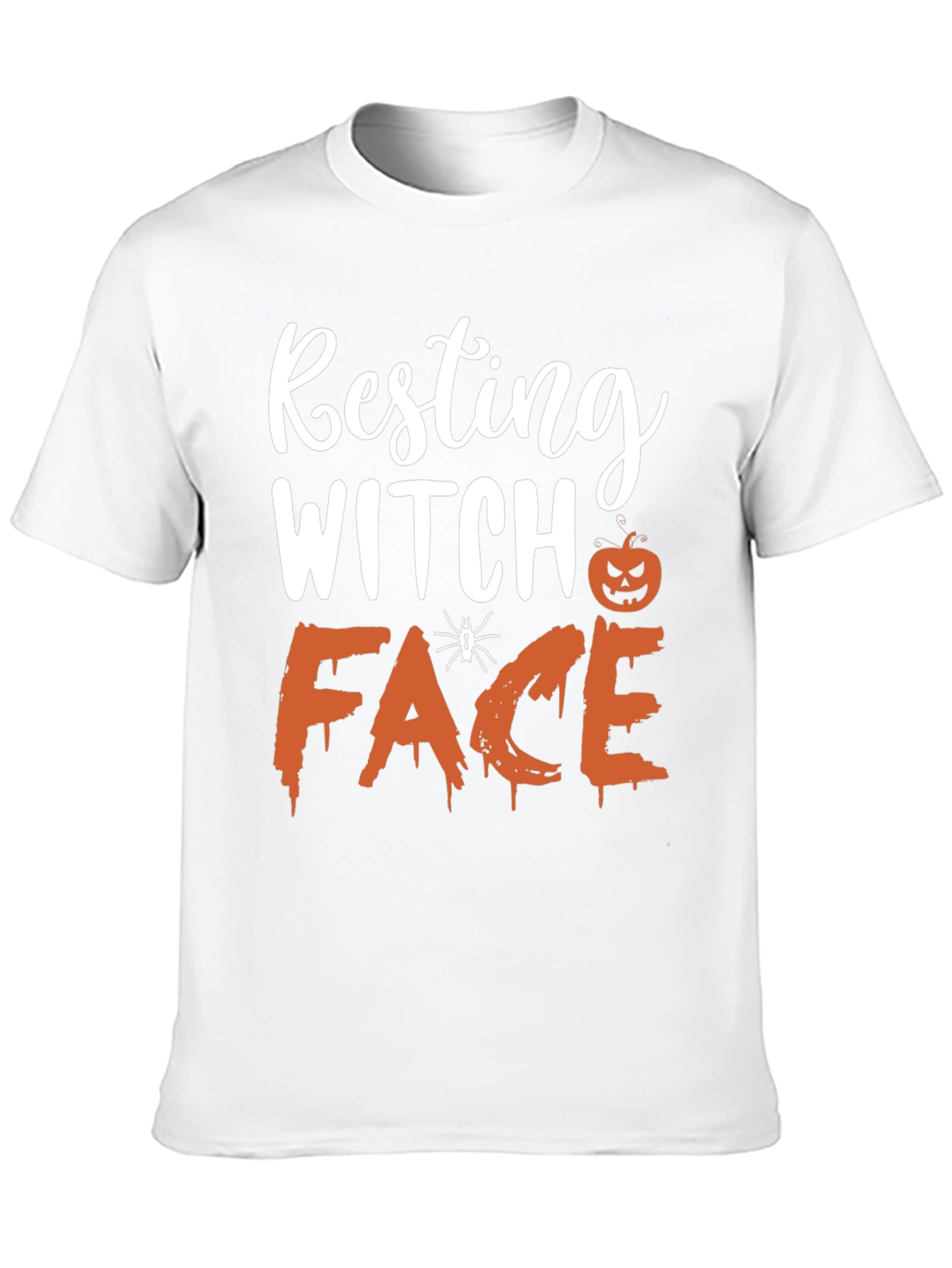 Resting Witch Face Halloween T-Shirt