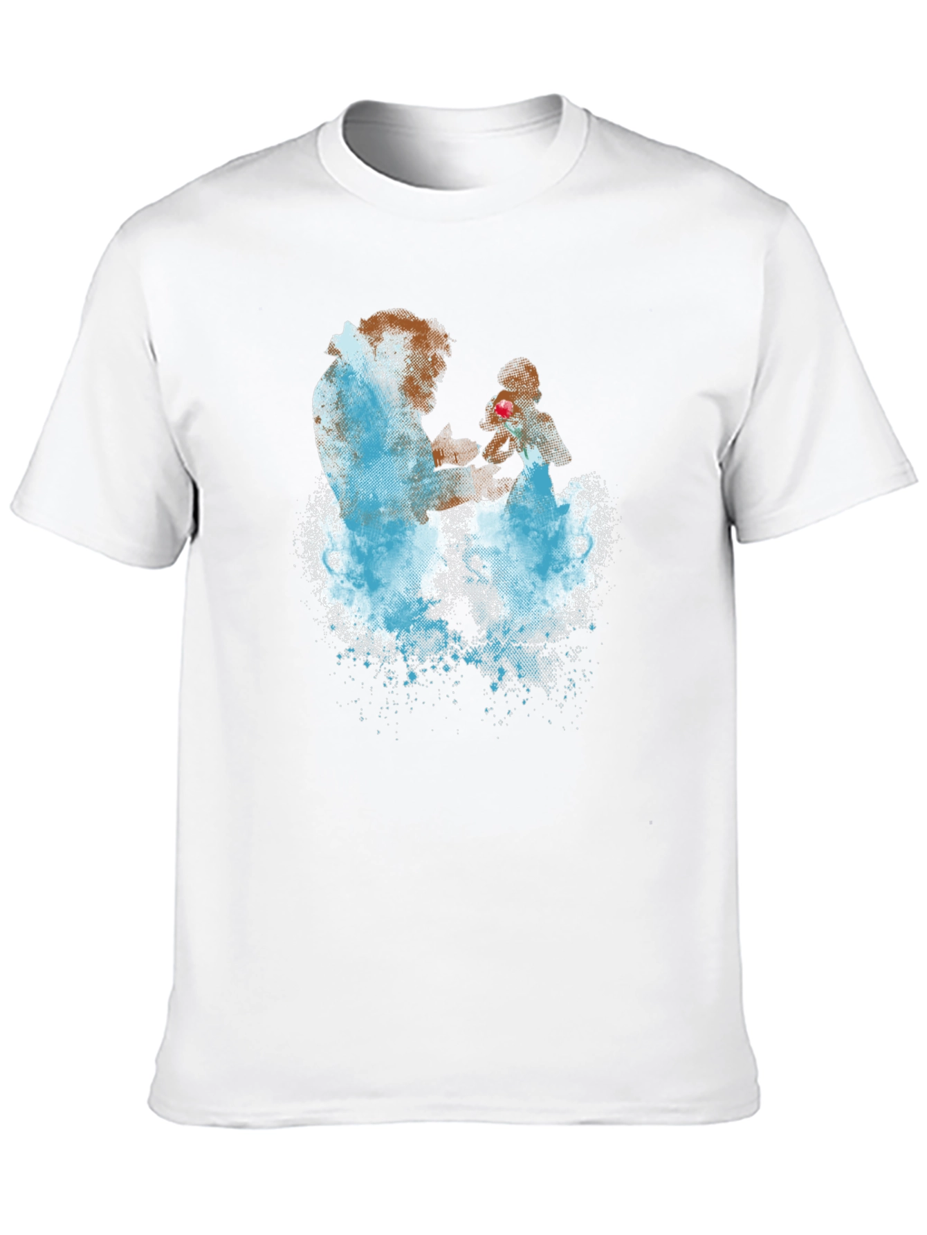 Beauty and the Beast Graphic Tee - Black