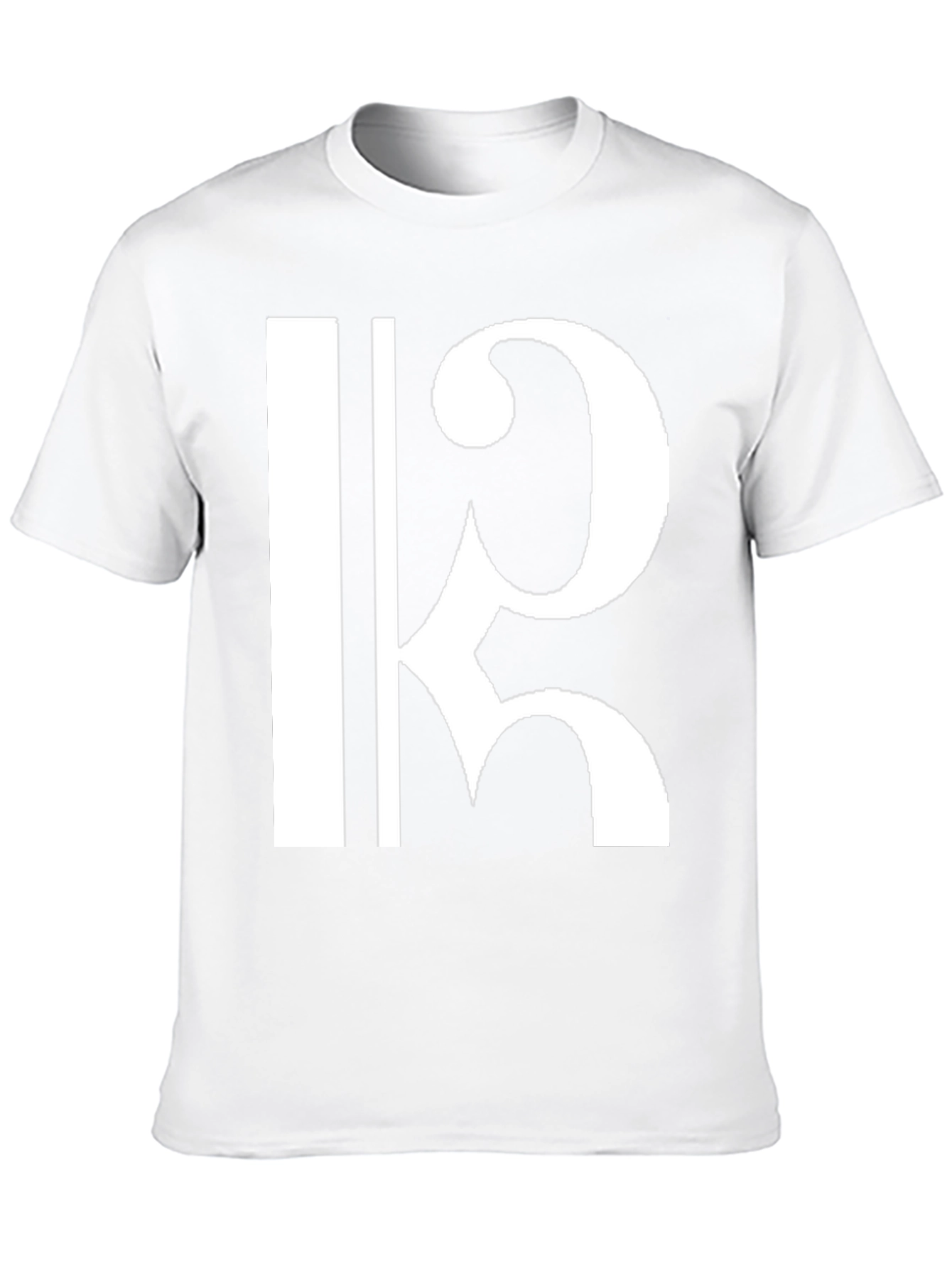 Bass Clef T-Shirt - Music Lover Graphic Tee