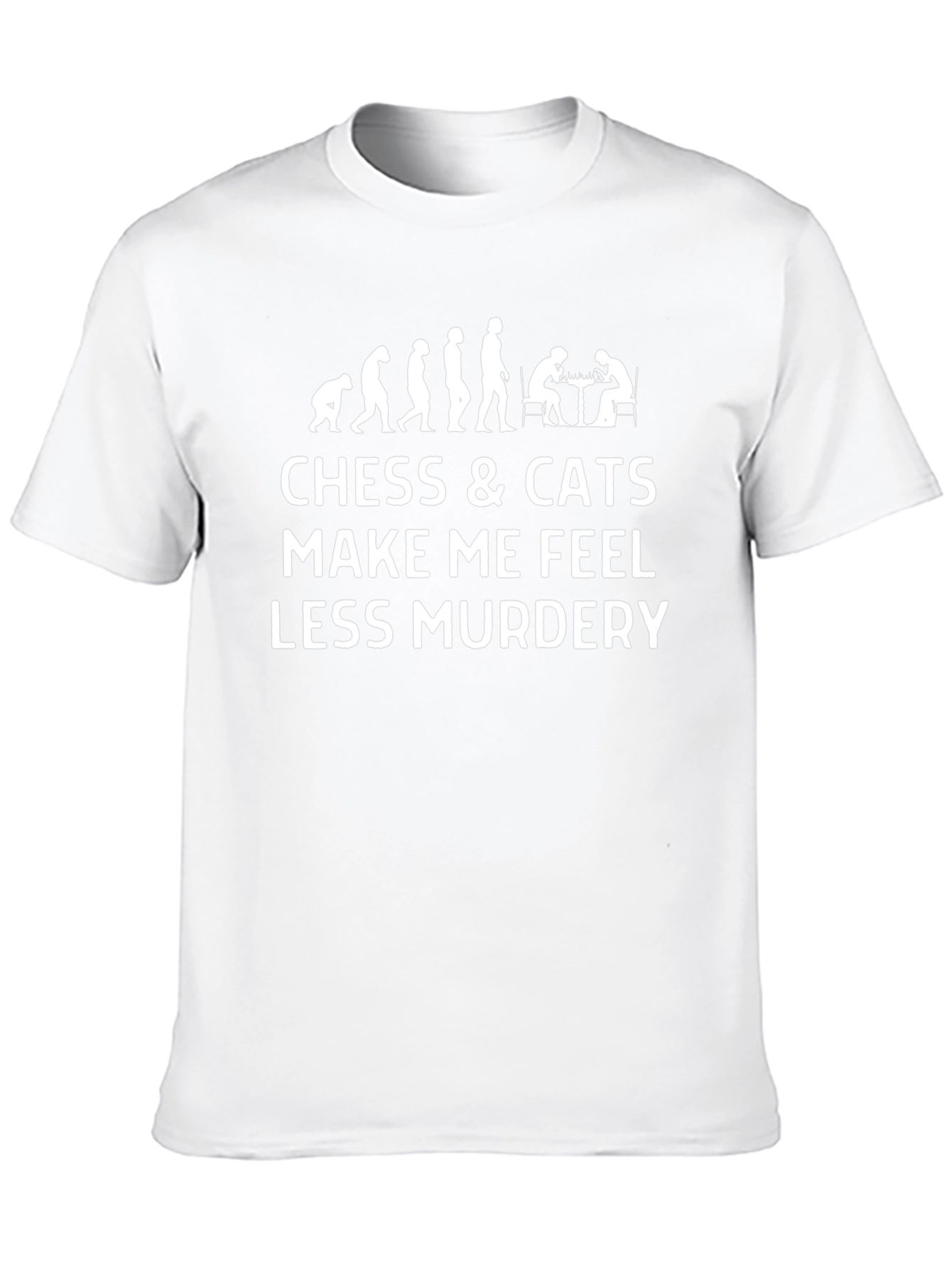 Chess & Cats T-Shirt - Funny Sarcastic Tee