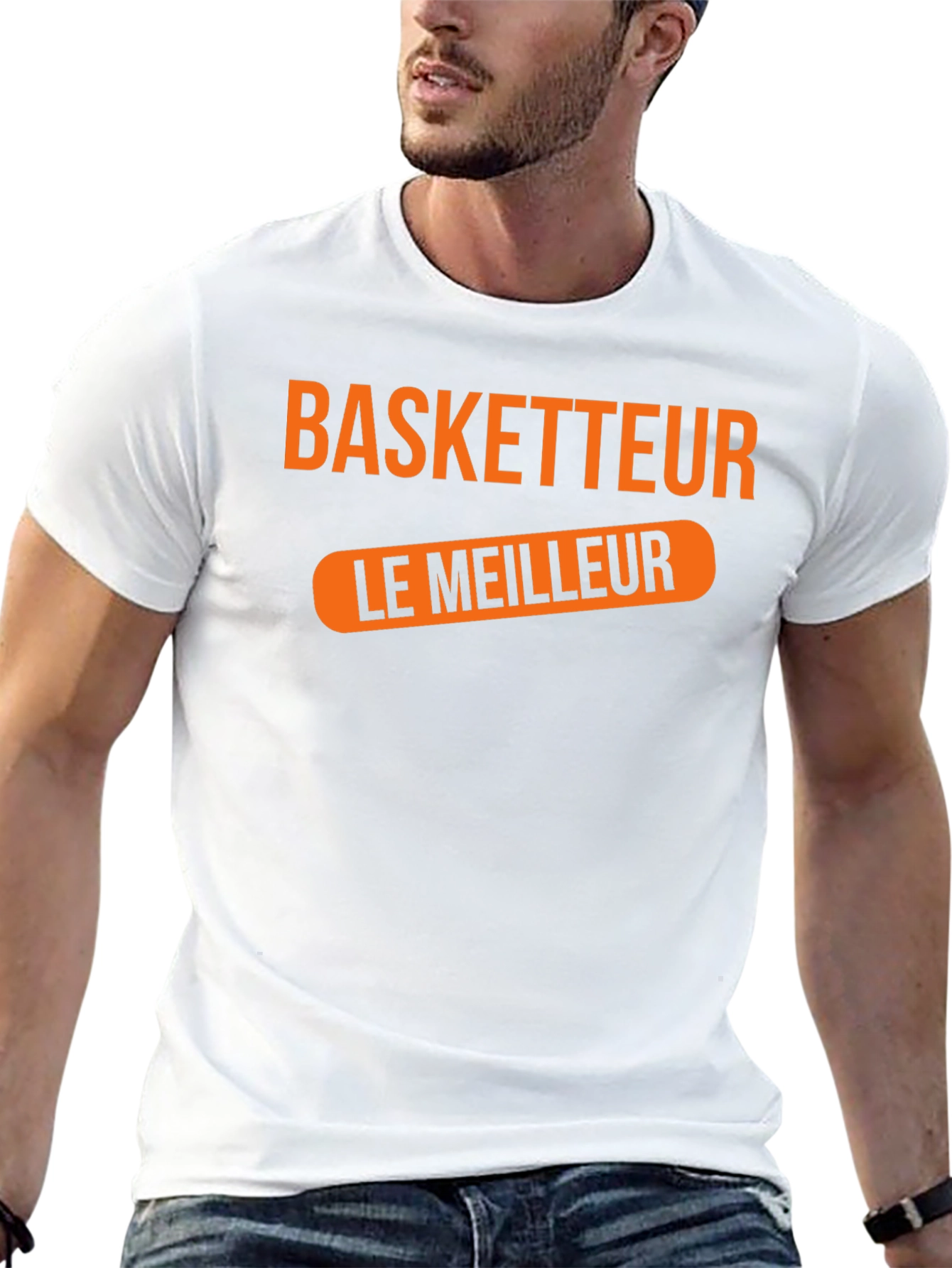 Basketball Player T-Shirt: Le Meilleur
