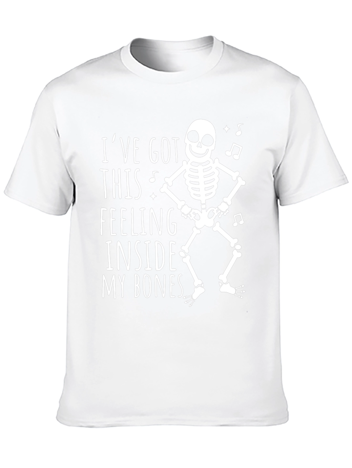 Dancing Skeleton Graphic Tee - Halloween