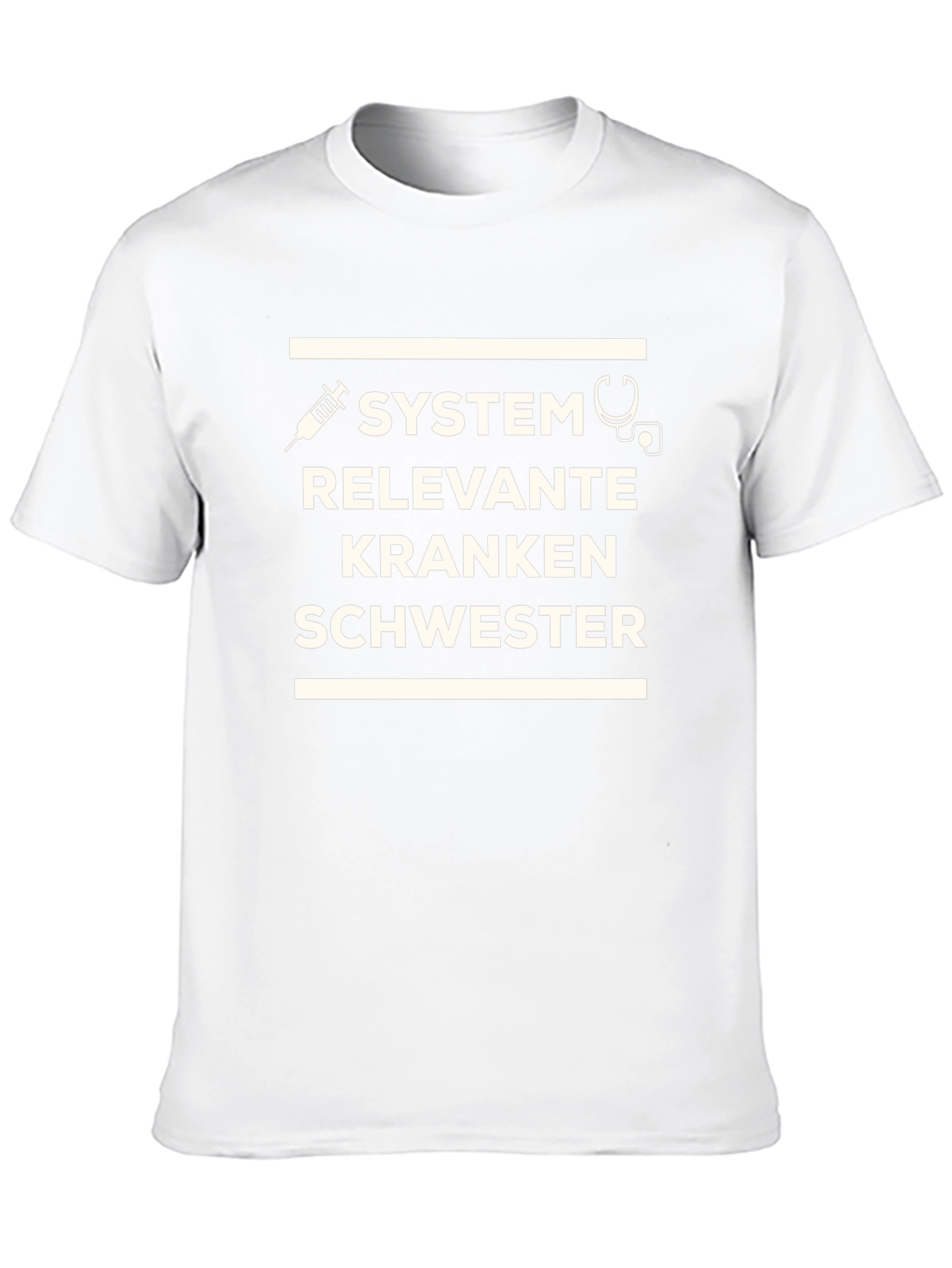 Systemrelevante Krankenschwester T-Shirt