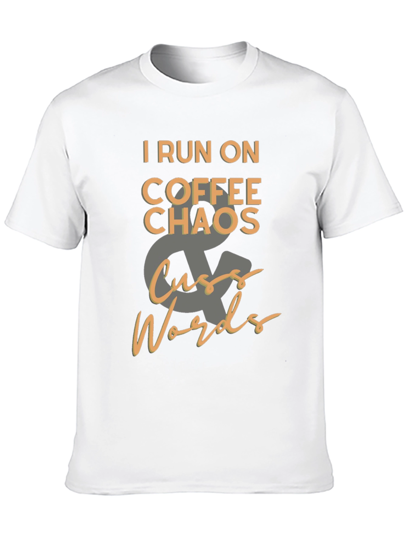 Coffee Chaos & Cuss Words T-Shirt