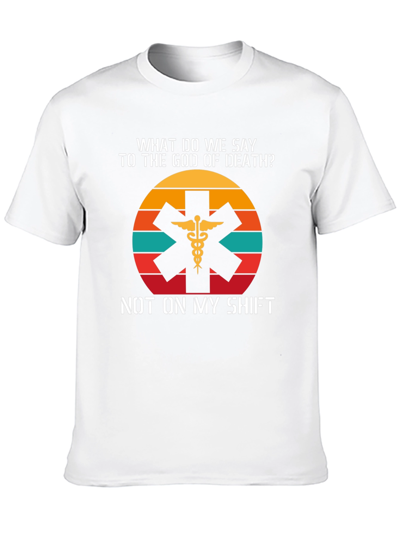 EMS T-Shirt: Not On My Shift Retro Design