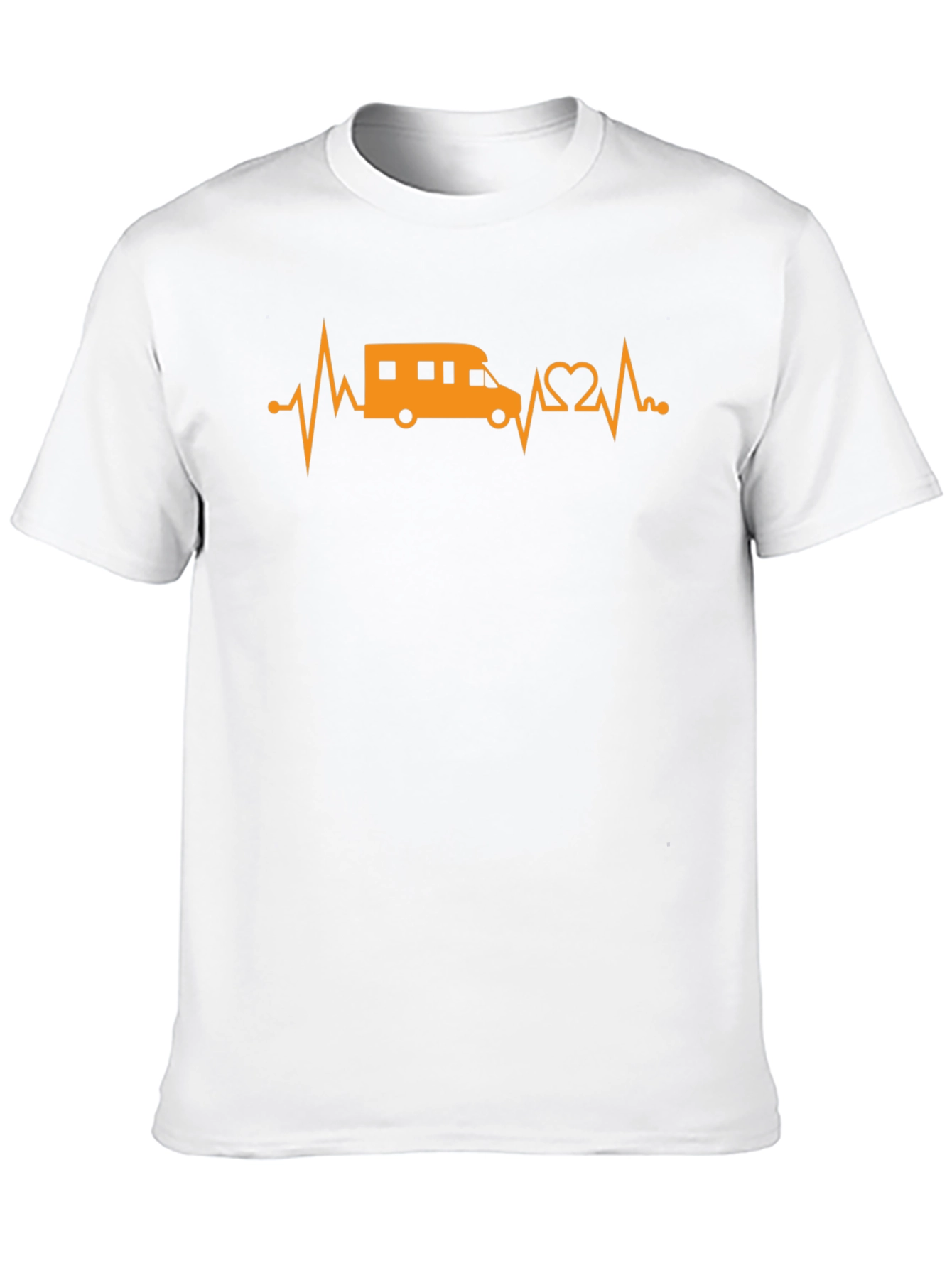 RV Heartbeat T-Shirt - Camping Life Tee