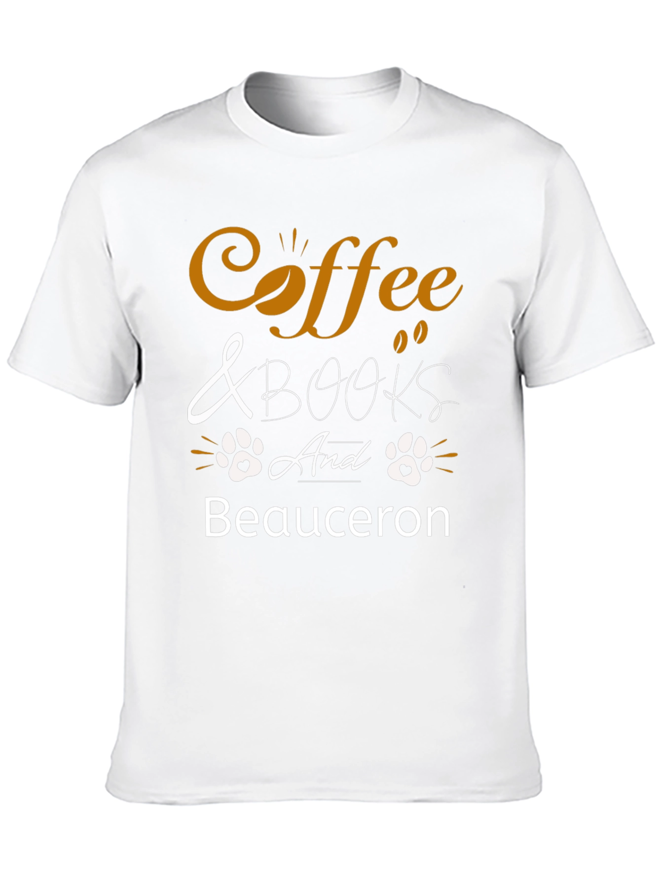 Coffee & Books Beauceron Black T-Shirt